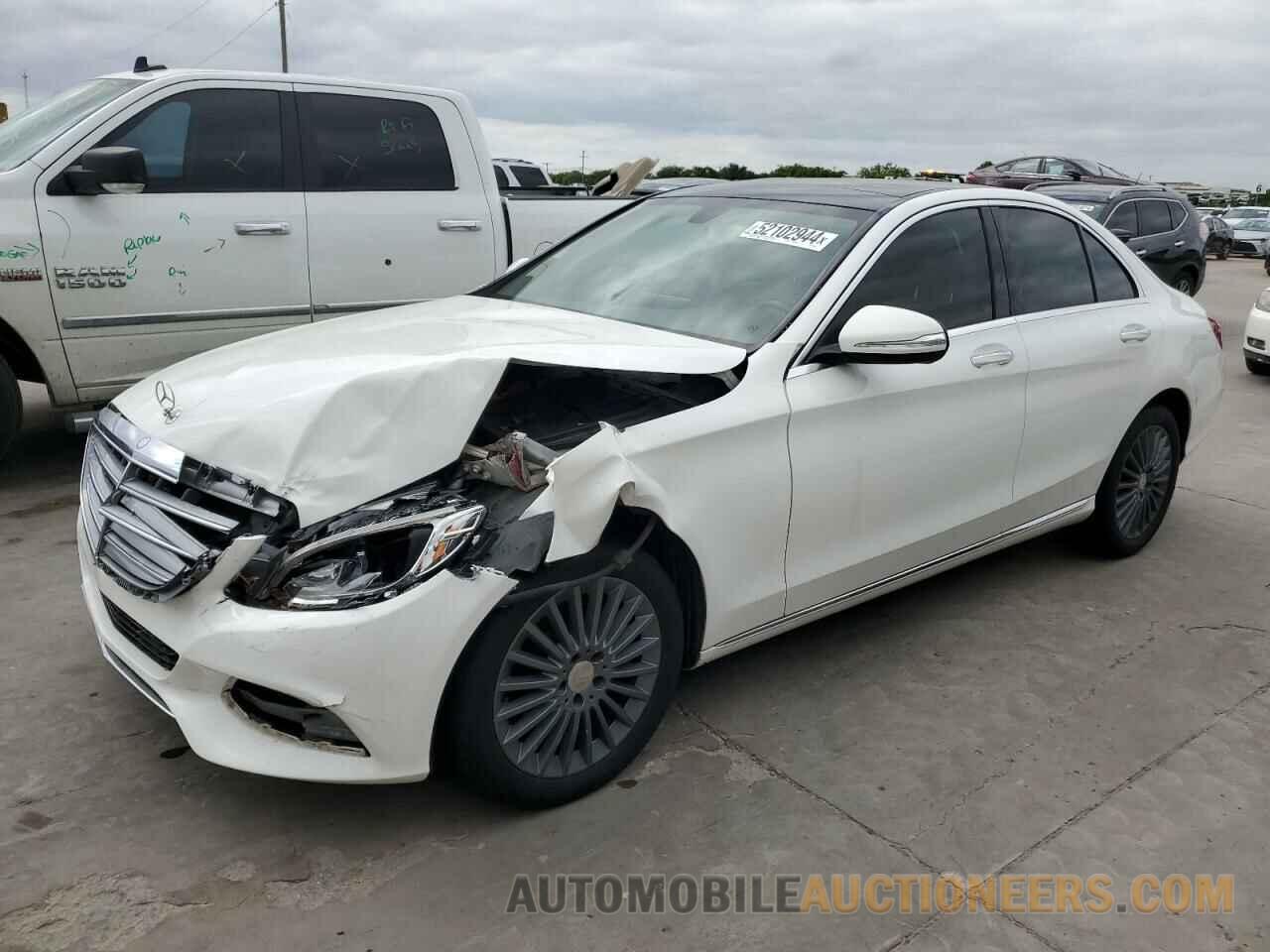 55SWF4KB6FU019837 MERCEDES-BENZ C-CLASS 2015