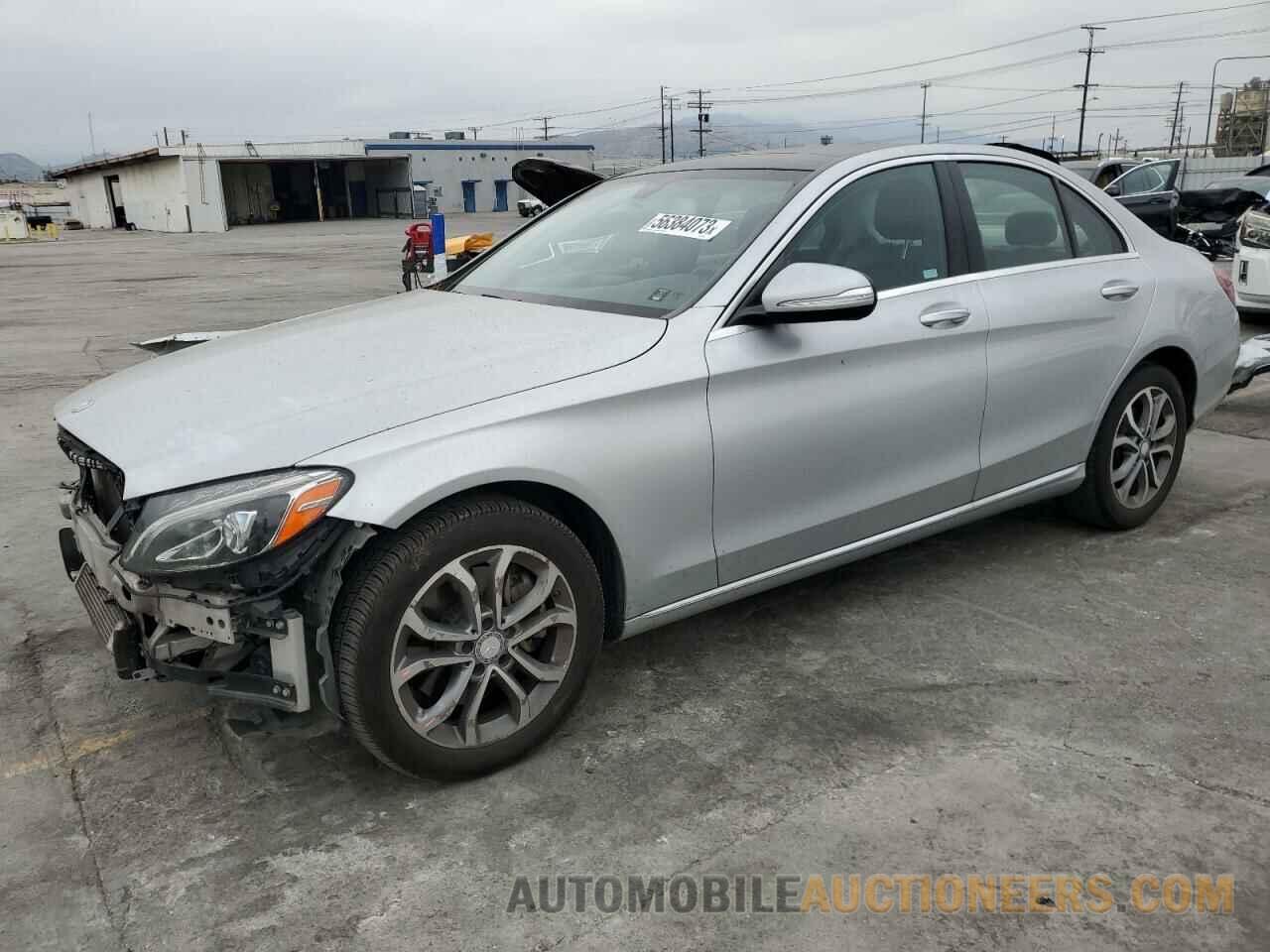 55SWF4KB6FU021359 MERCEDES-BENZ C-CLASS 2015