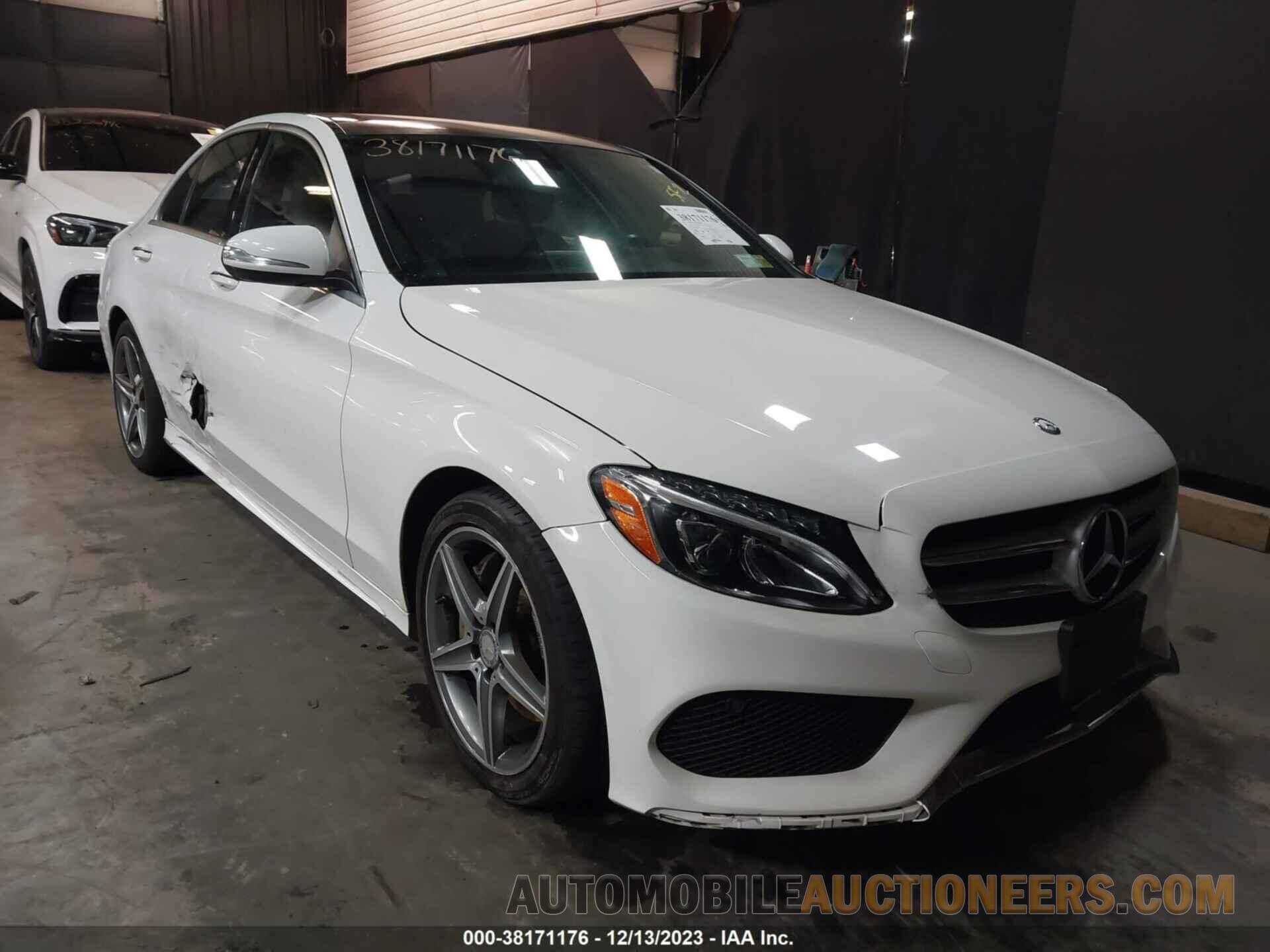 55SWF4KB6FU022656 MERCEDES-BENZ C 300 2015