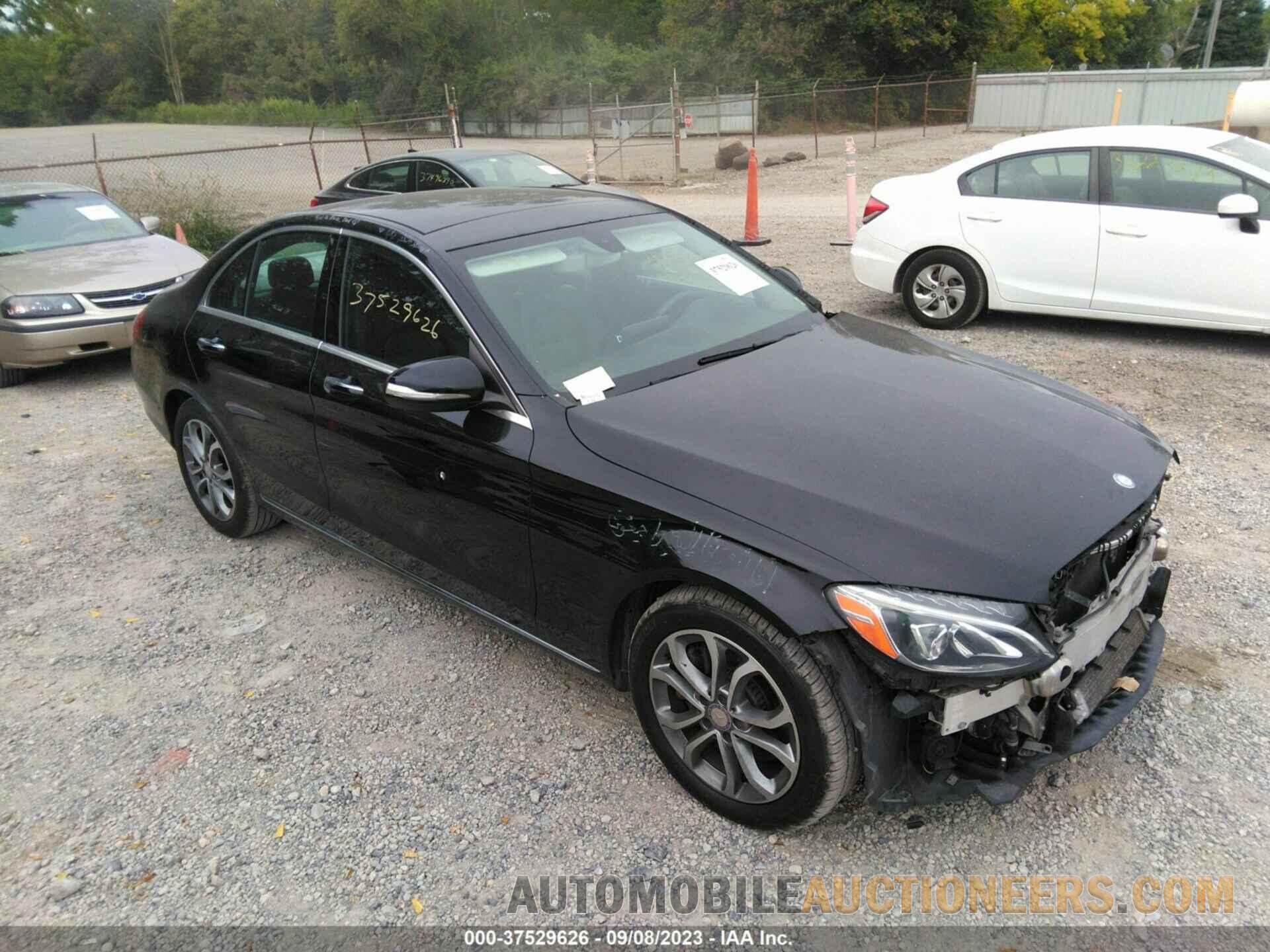 55SWF4KB6FU023340 MERCEDES-BENZ C 2015