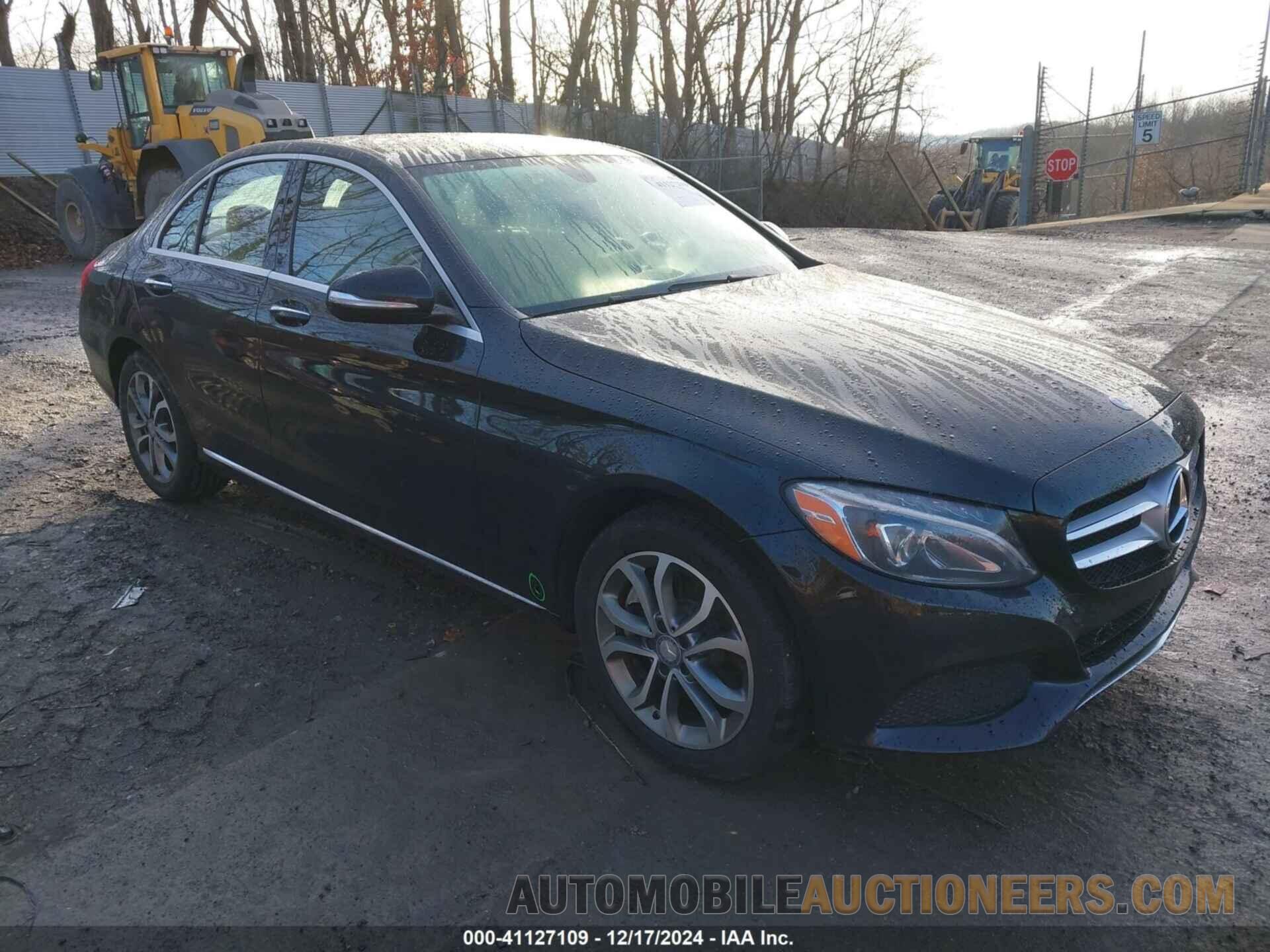 55SWF4KB6FU024035 MERCEDES-BENZ C 2015