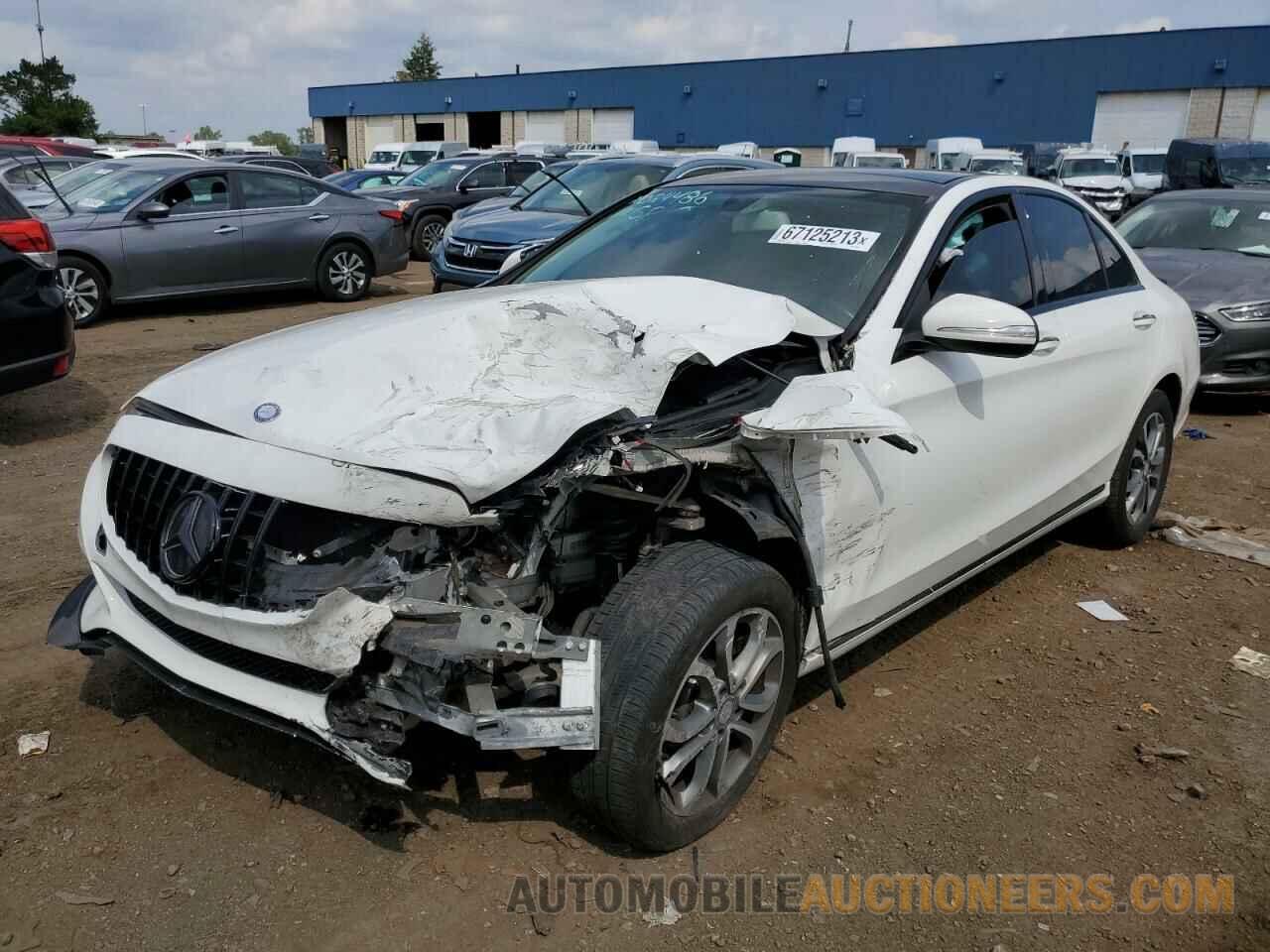 55SWF4KB6FU024486 MERCEDES-BENZ C-CLASS 2015