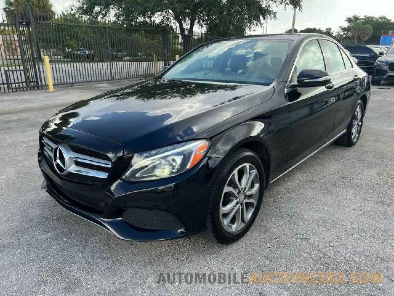 55SWF4KB6FU025346 MERCEDES-BENZ C-CLASS 2015