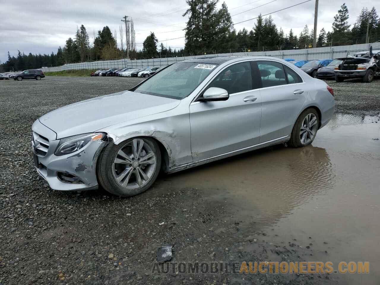 55SWF4KB6FU025976 MERCEDES-BENZ C-CLASS 2015