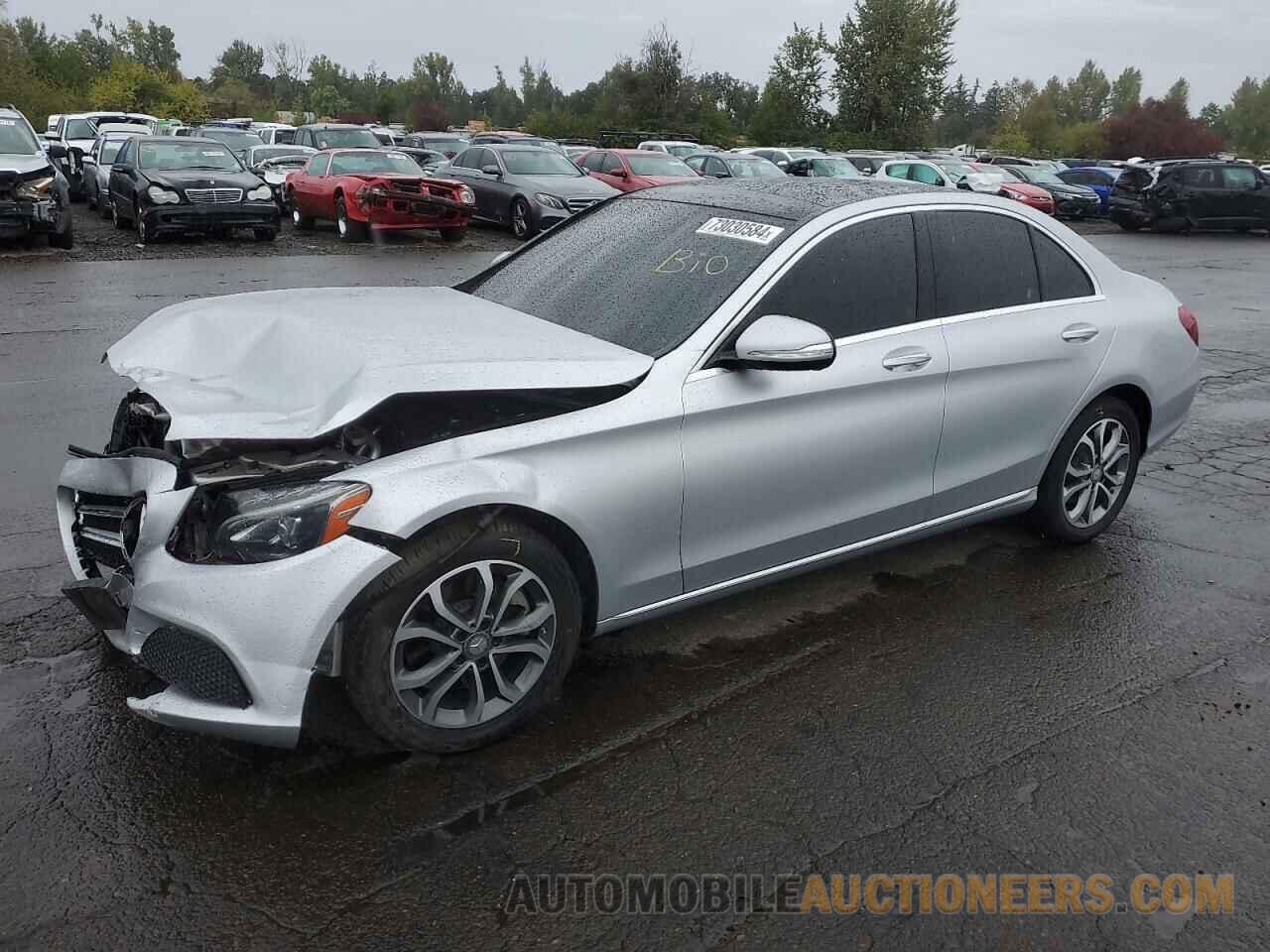 55SWF4KB6FU026755 MERCEDES-BENZ C-CLASS 2015