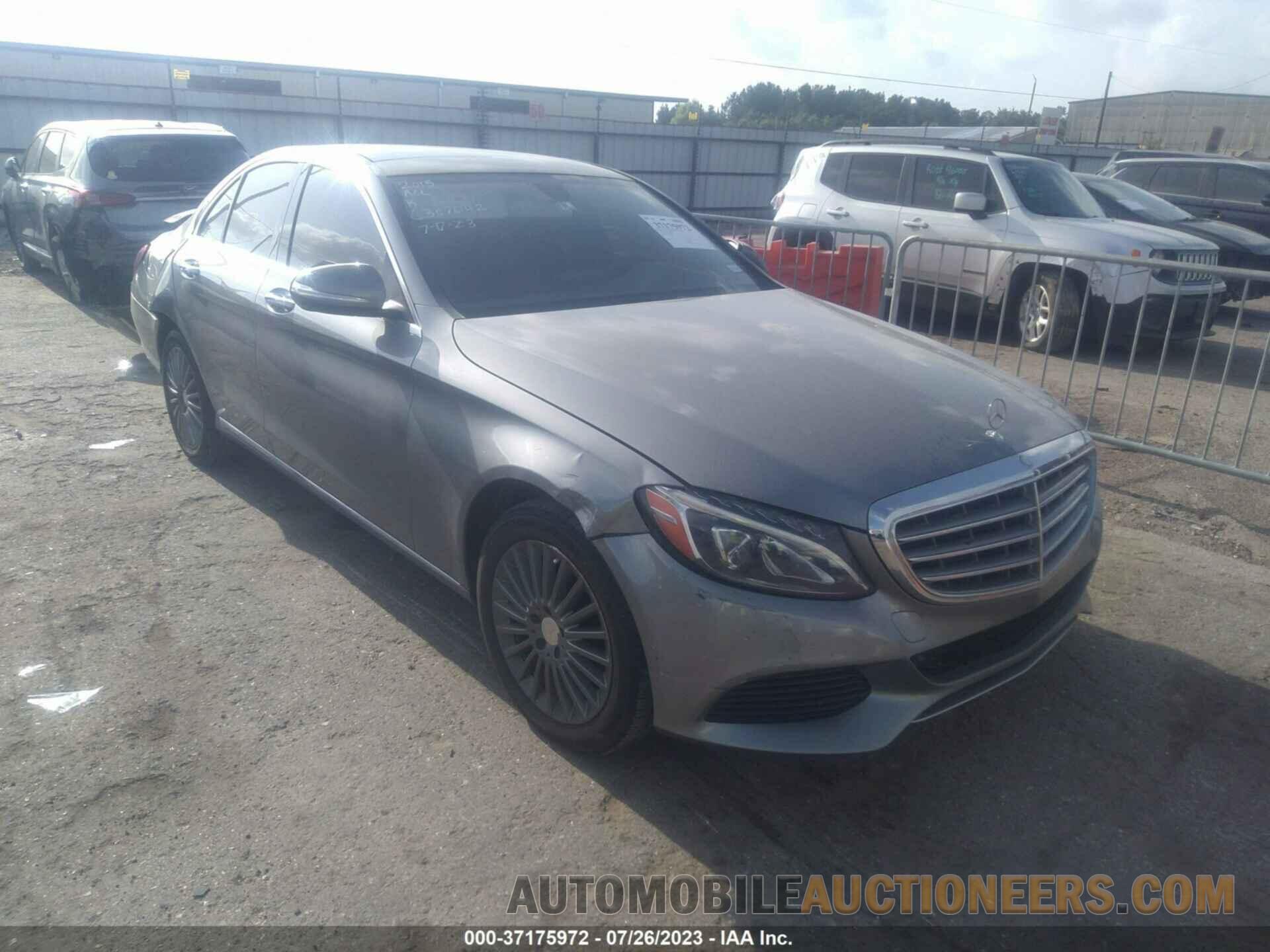 55SWF4KB6FU027503 MERCEDES-BENZ C 2015