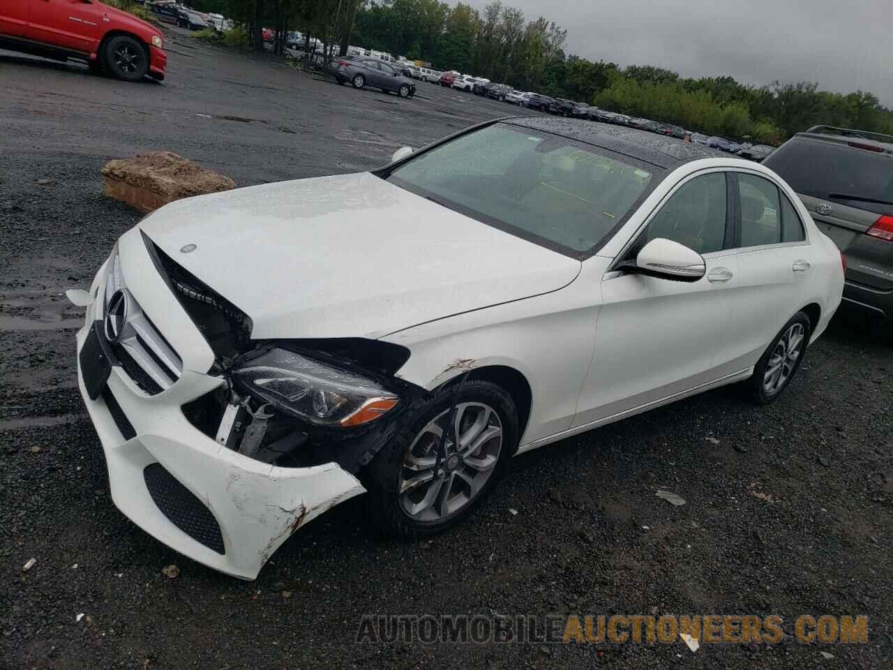 55SWF4KB6FU028585 MERCEDES-BENZ C-CLASS 2015