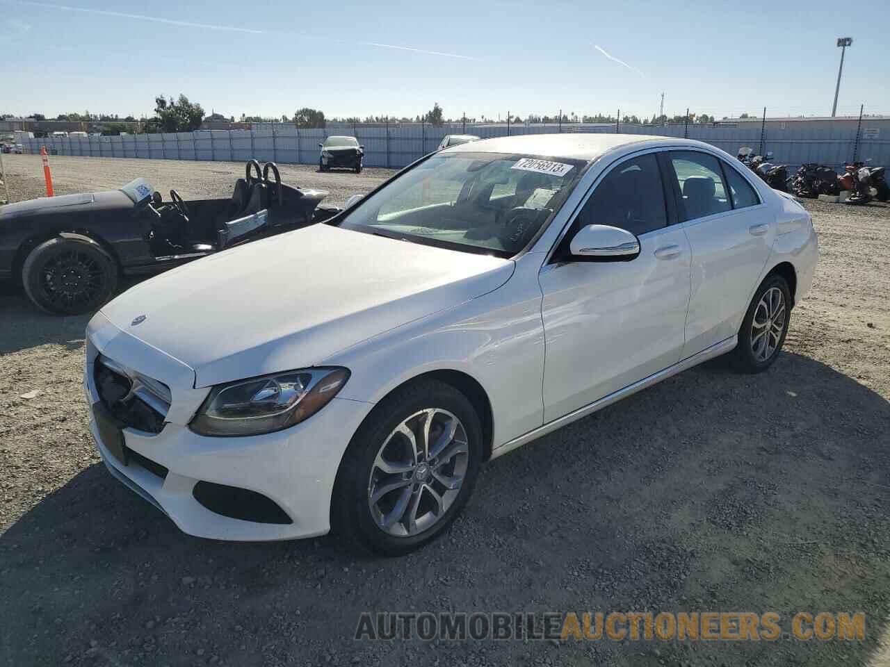 55SWF4KB6FU029140 MERCEDES-BENZ C-CLASS 2015