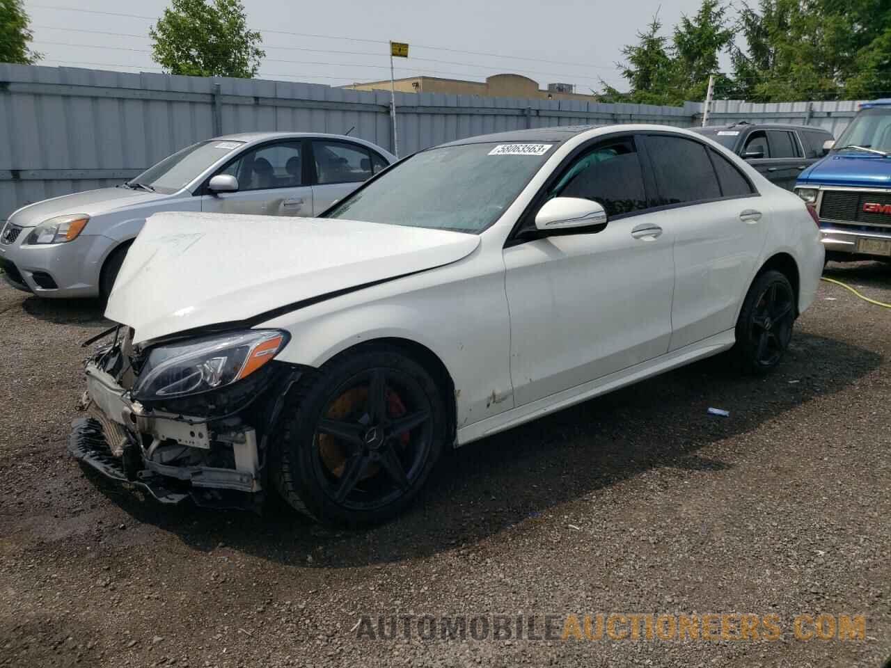 55SWF4KB6FU029526 MERCEDES-BENZ C-CLASS 2015