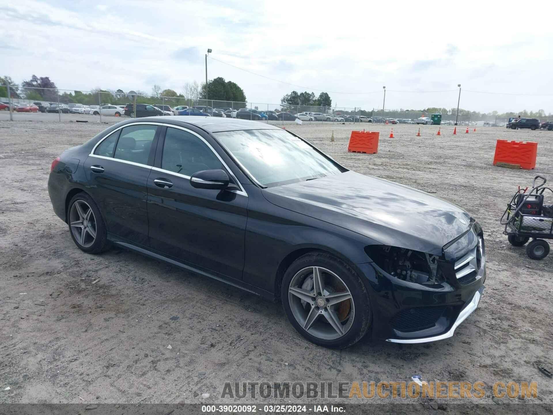 55SWF4KB6FU030658 MERCEDES-BENZ C 300 2015