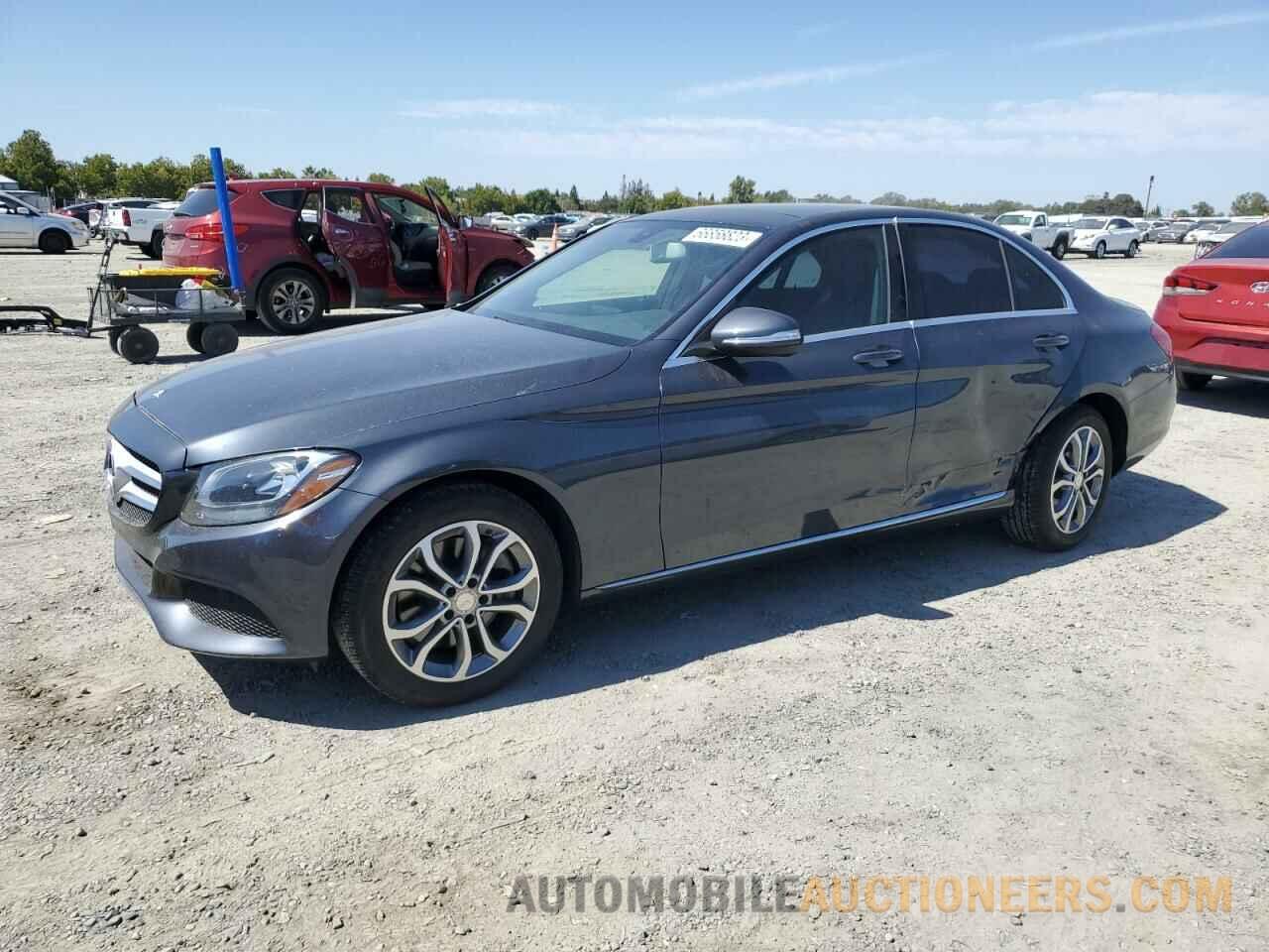 55SWF4KB6FU031339 MERCEDES-BENZ C-CLASS 2015