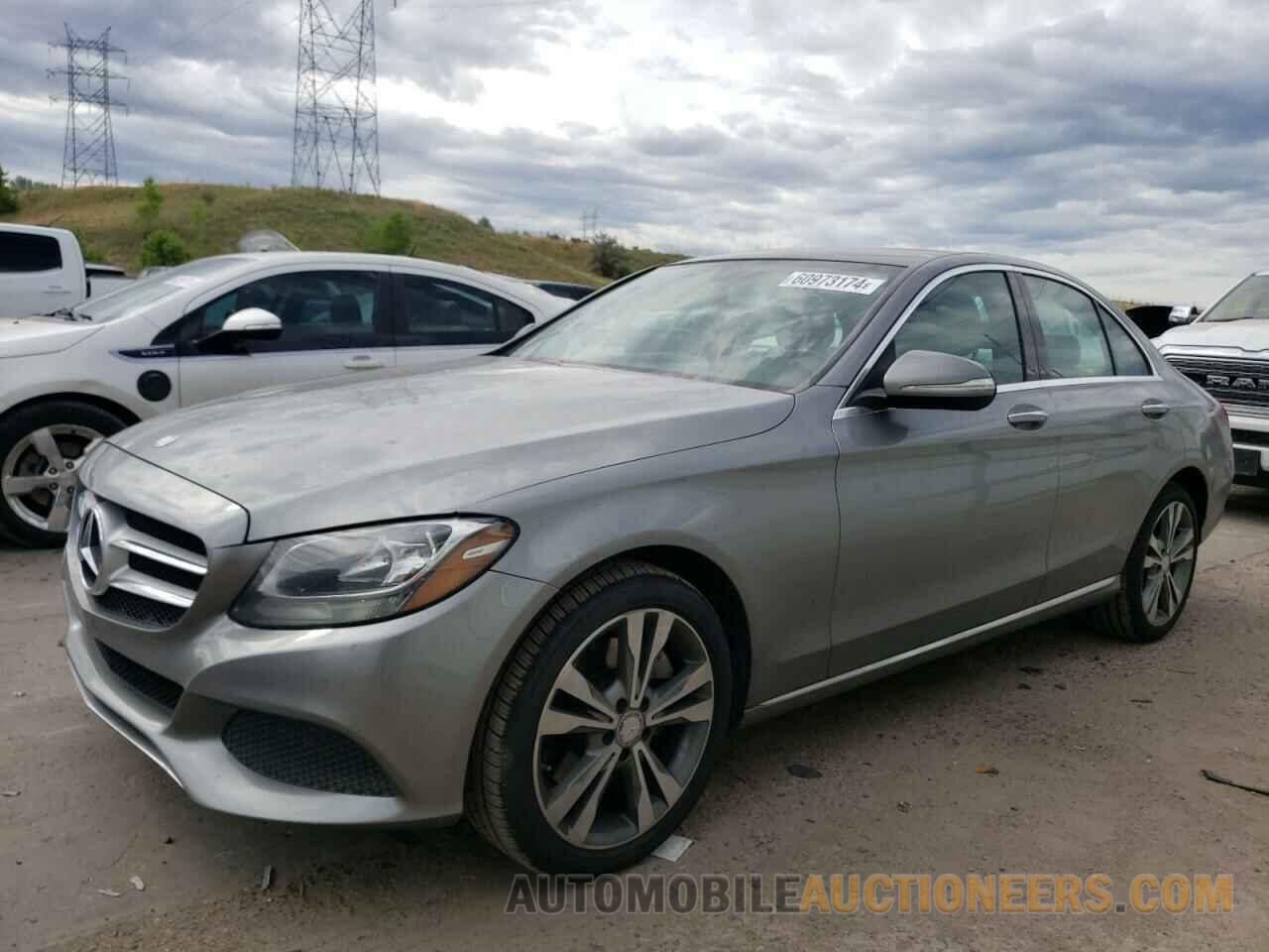 55SWF4KB6FU031681 MERCEDES-BENZ C-CLASS 2015