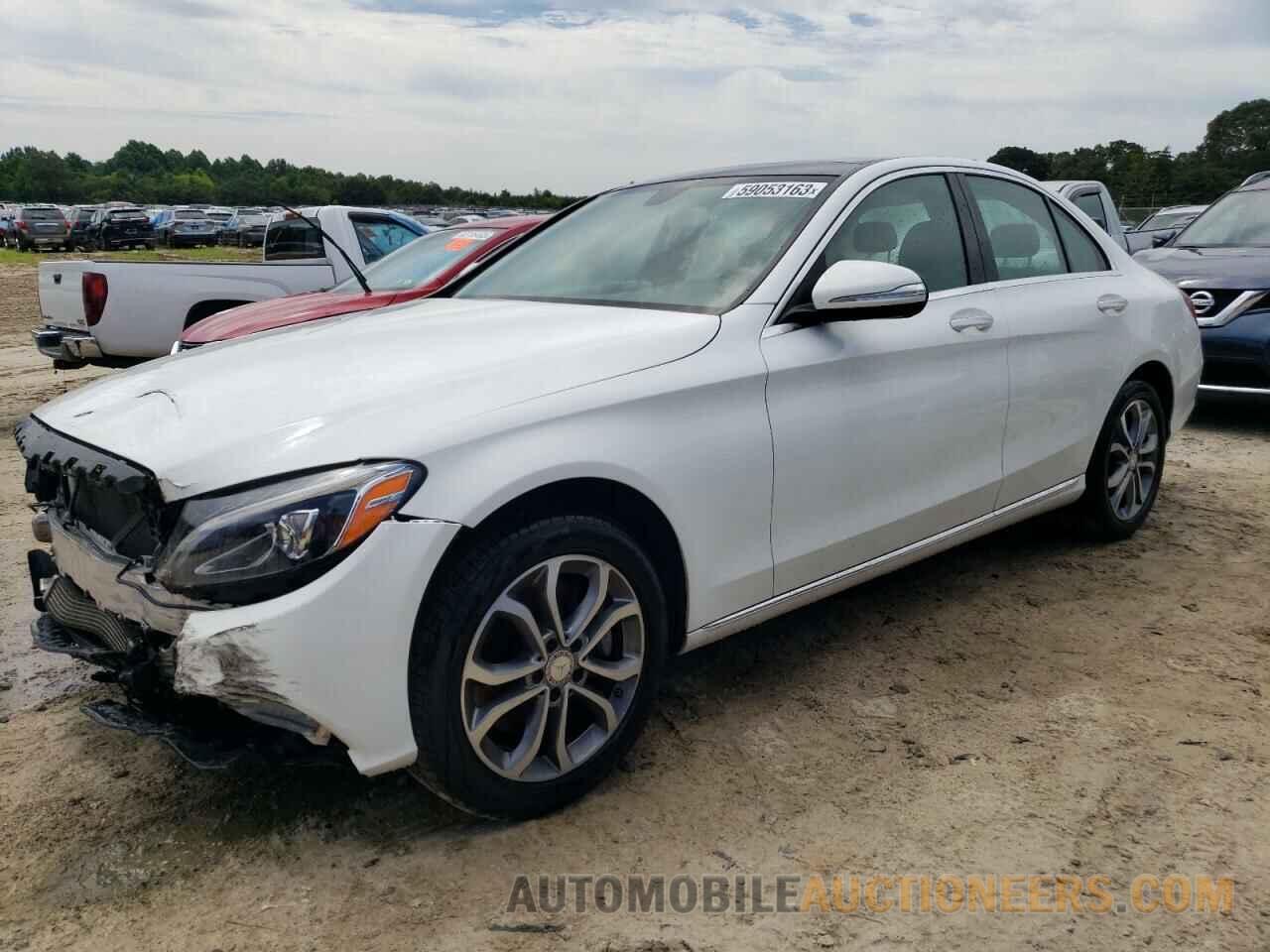 55SWF4KB6FU032636 MERCEDES-BENZ C-CLASS 2015