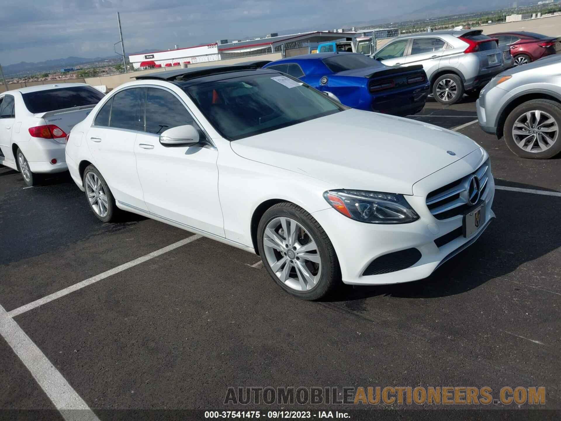 55SWF4KB6FU035388 MERCEDES-BENZ C-CLASS 2015