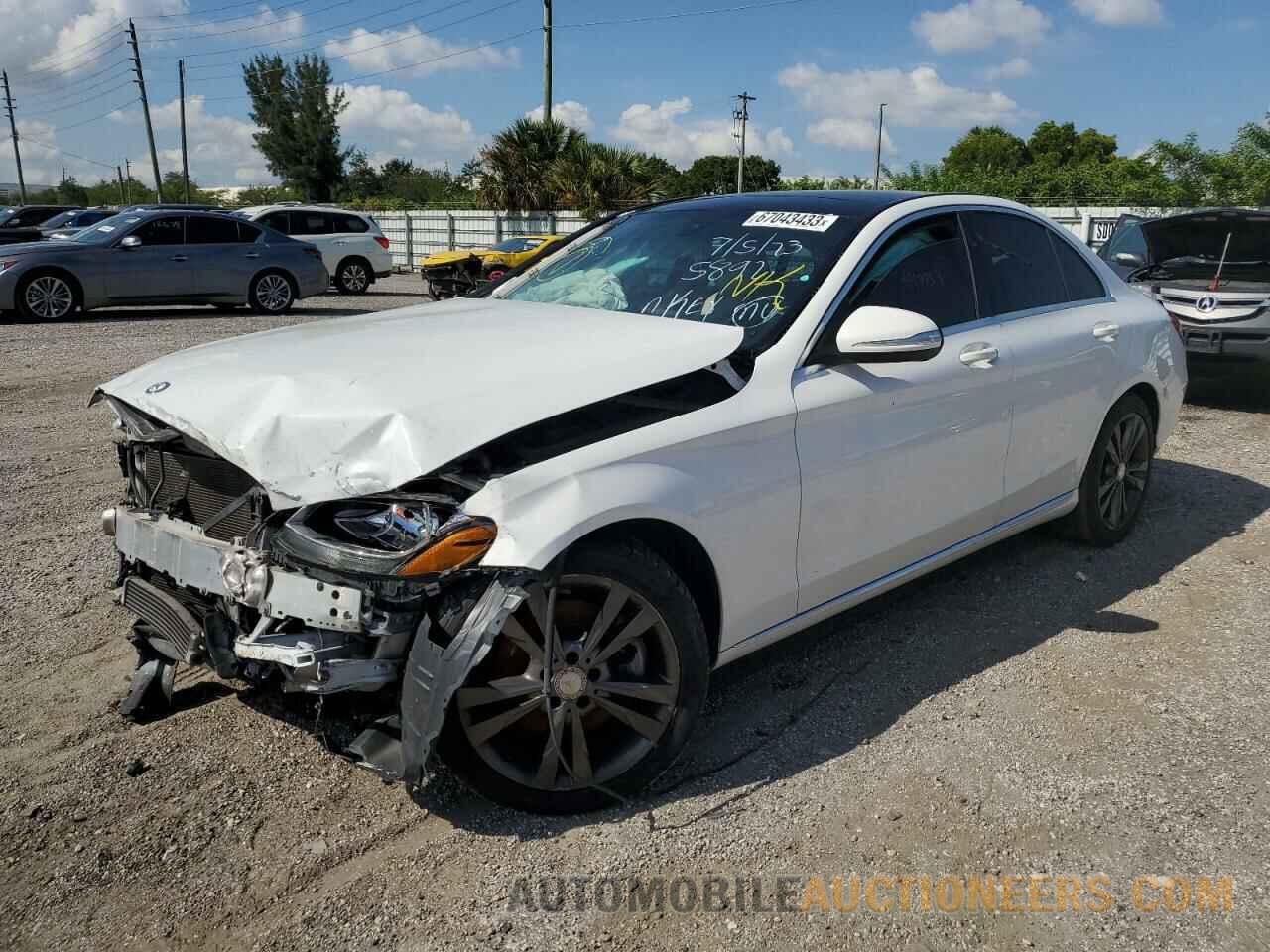 55SWF4KB6FU035892 MERCEDES-BENZ C-CLASS 2015