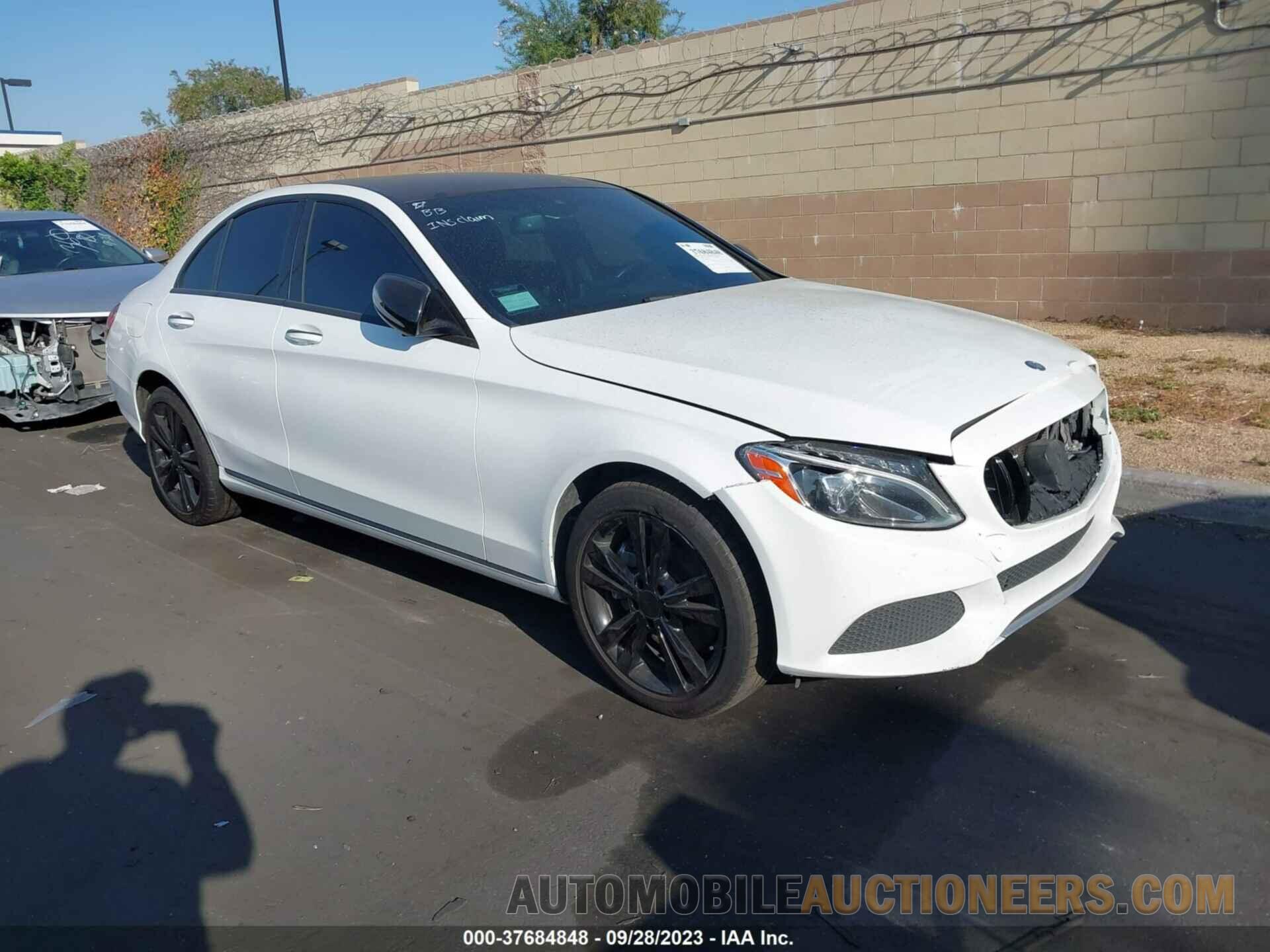 55SWF4KB6FU036296 MERCEDES-BENZ C-CLASS 2015