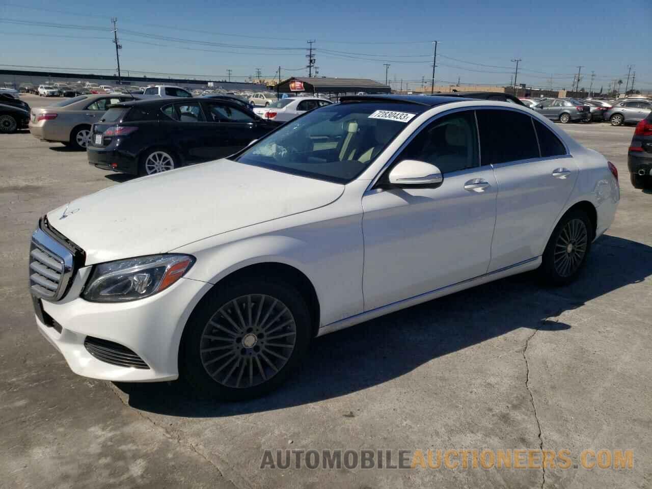 55SWF4KB6FU036315 MERCEDES-BENZ C-CLASS 2015