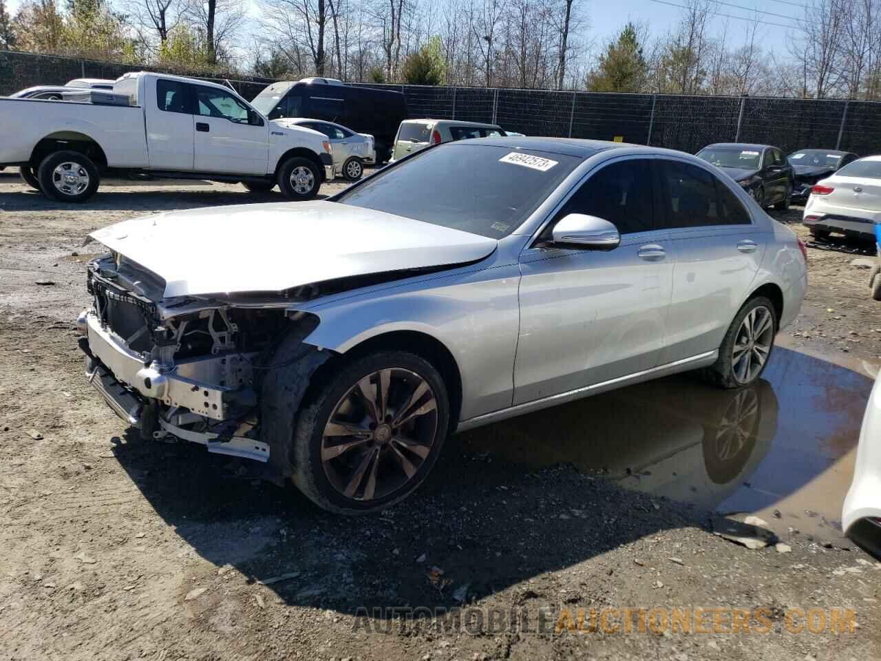 55SWF4KB6FU036993 MERCEDES-BENZ C-CLASS 2015