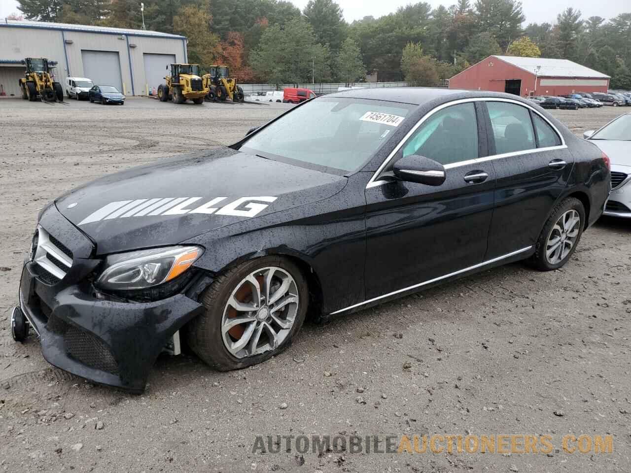 55SWF4KB6FU038498 MERCEDES-BENZ C-CLASS 2015