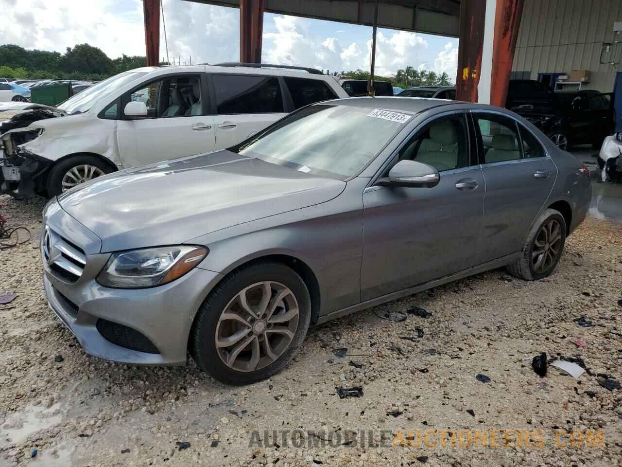 55SWF4KB6FU038579 MERCEDES-BENZ C-CLASS 2015