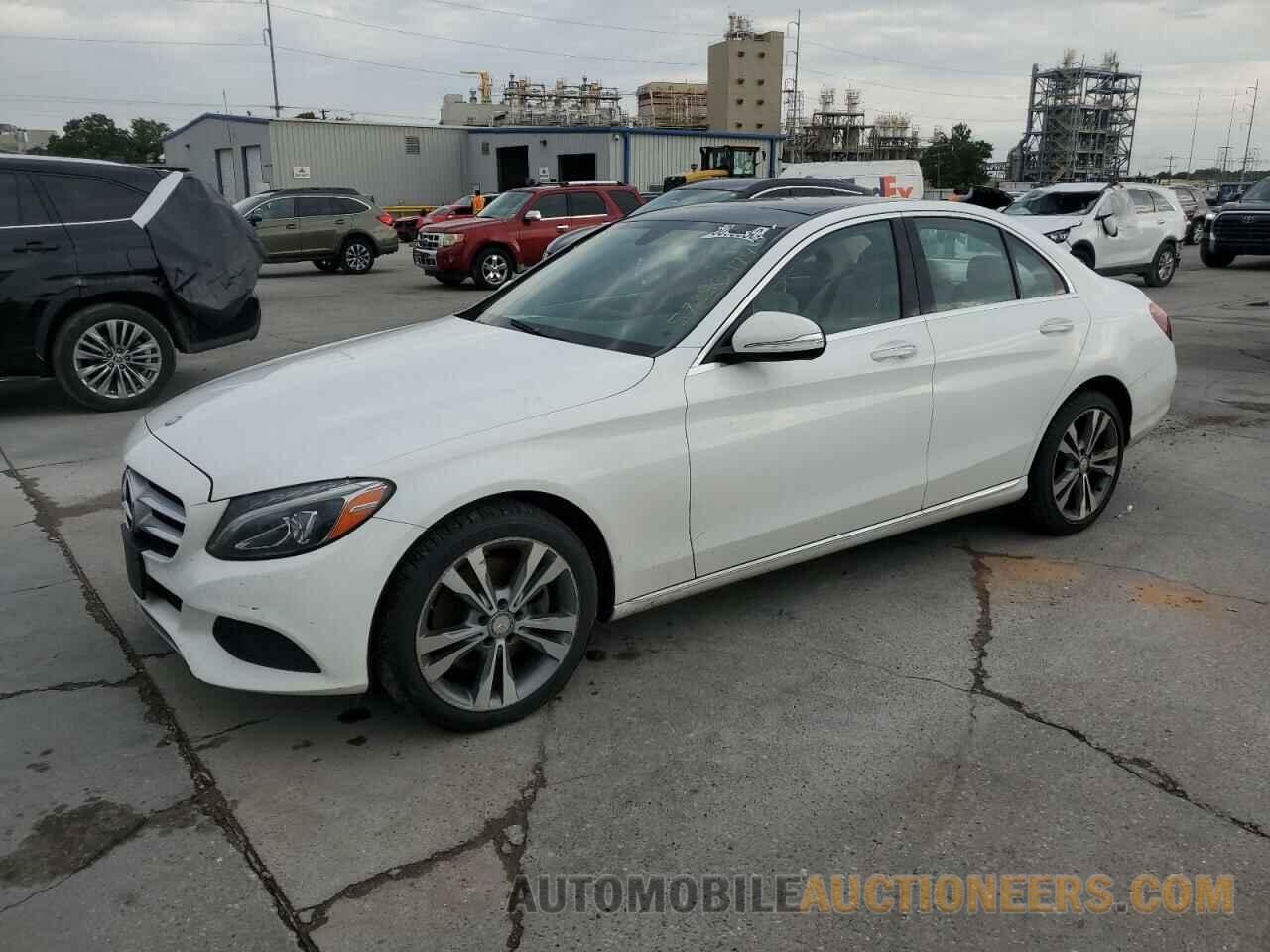 55SWF4KB6FU038744 MERCEDES-BENZ C-CLASS 2015