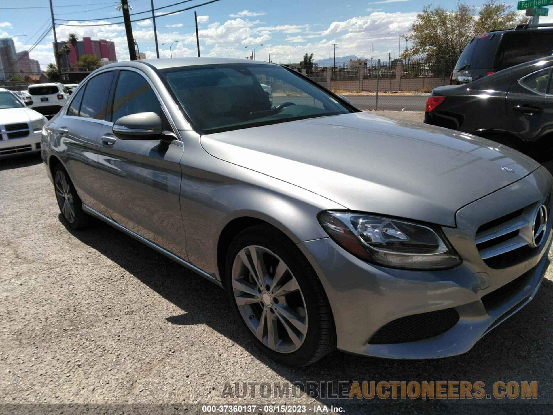 55SWF4KB6FU038985 MERCEDES-BENZ C-CLASS 2015