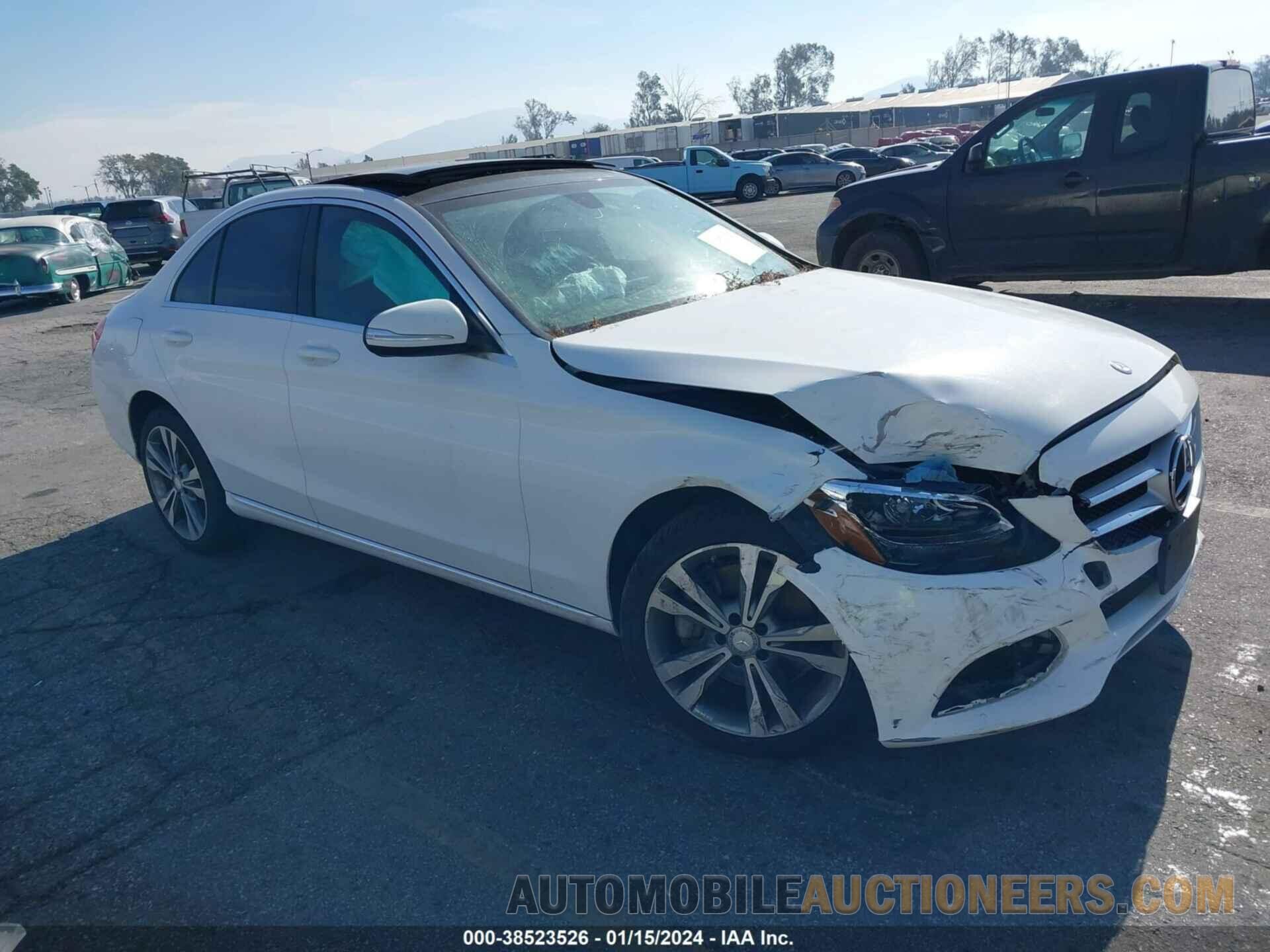 55SWF4KB6FU039019 MERCEDES-BENZ C 300 2015