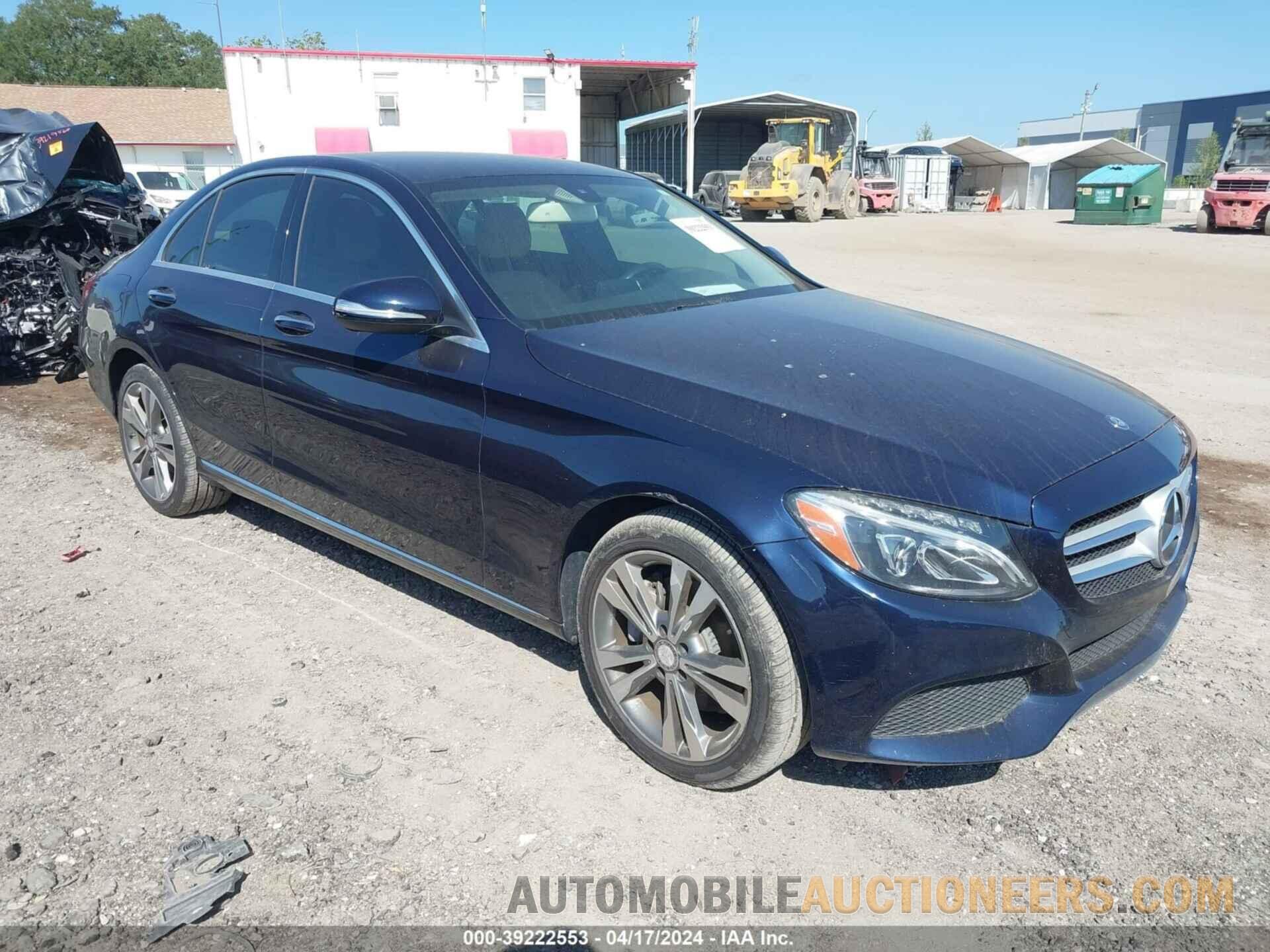 55SWF4KB6FU039151 MERCEDES-BENZ C 300 2015