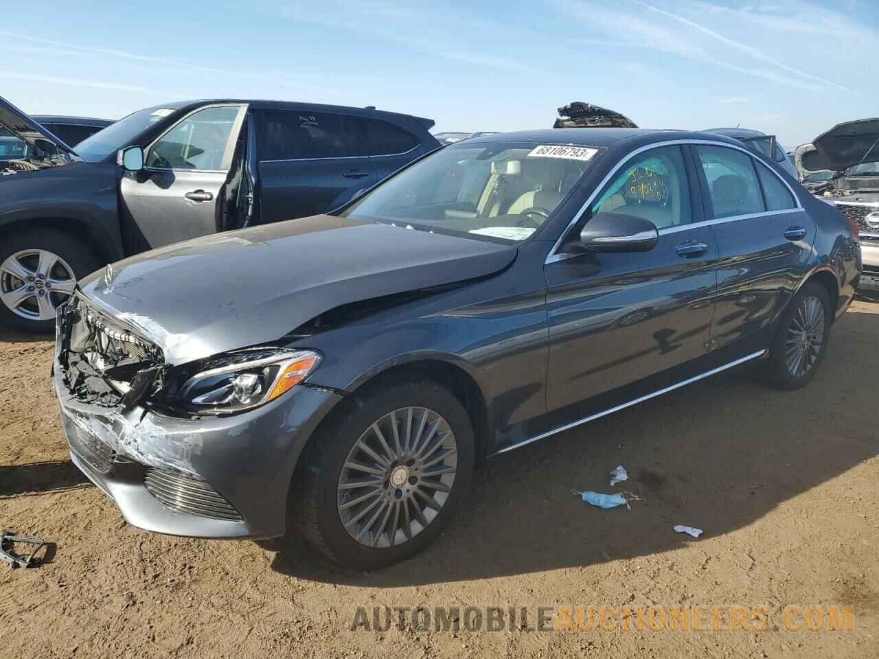 55SWF4KB6FU039280 MERCEDES-BENZ C-CLASS 2015