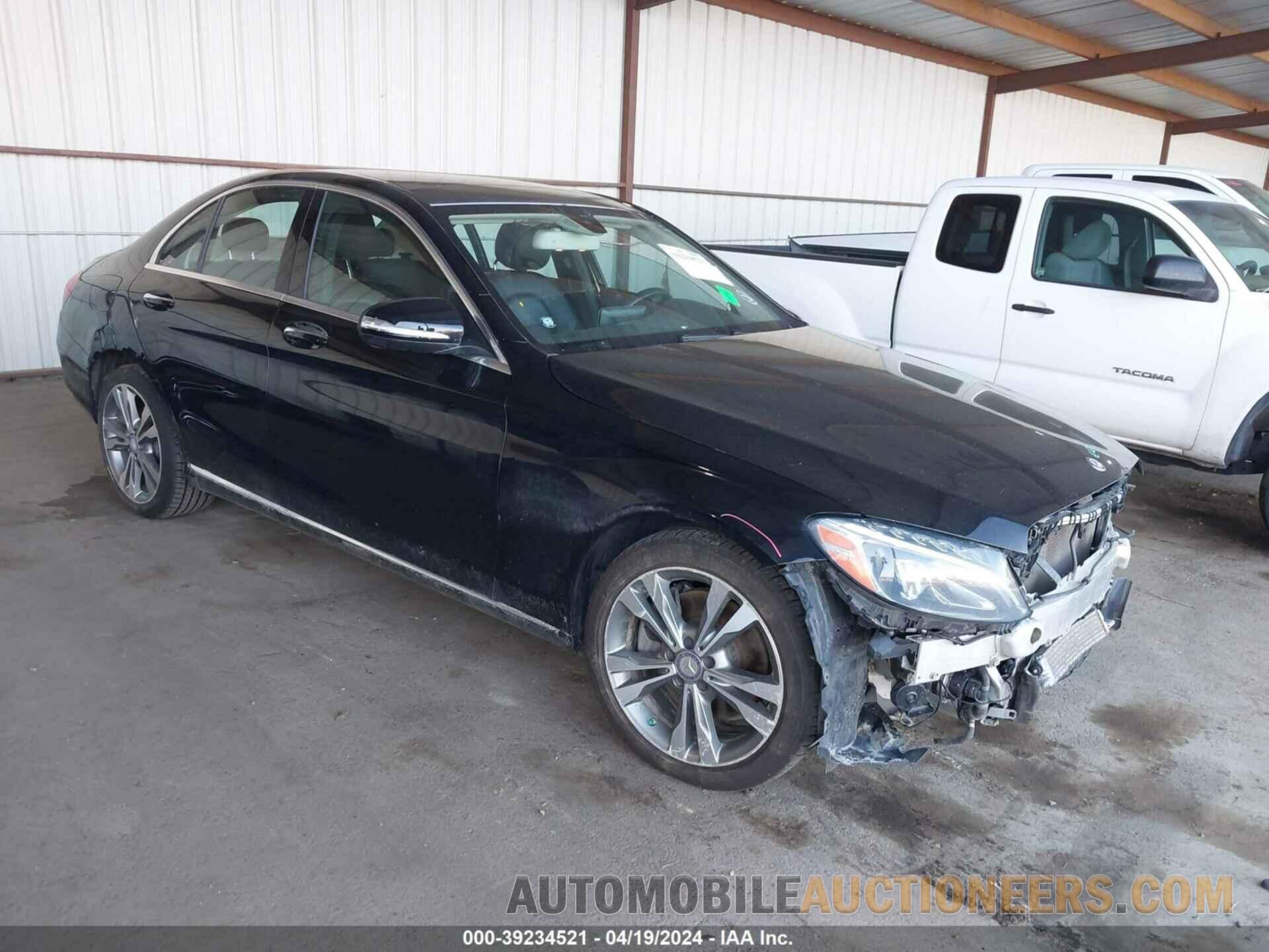 55SWF4KB6FU040378 MERCEDES-BENZ C 300 2015