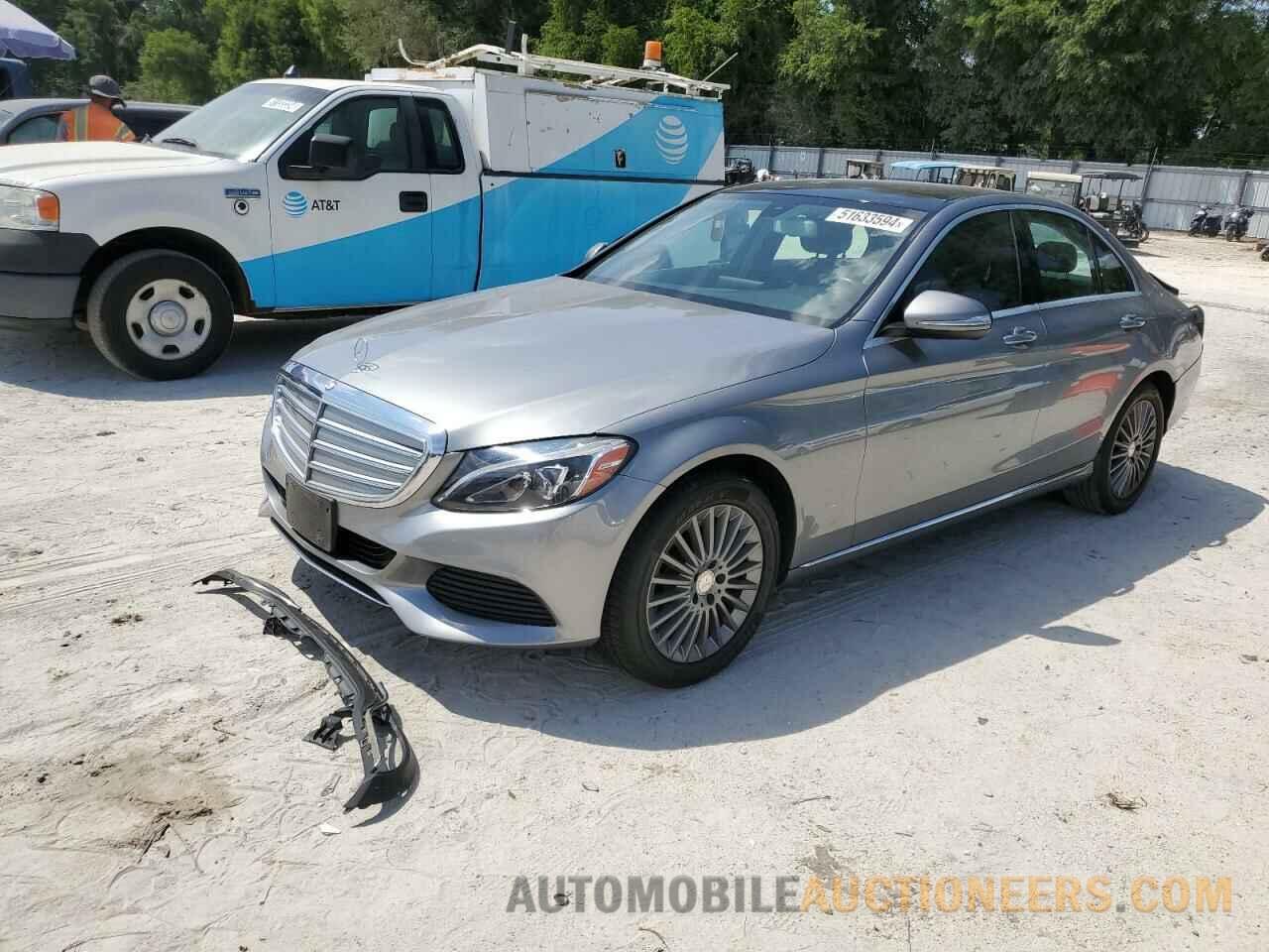 55SWF4KB6FU040770 MERCEDES-BENZ C-CLASS 2015