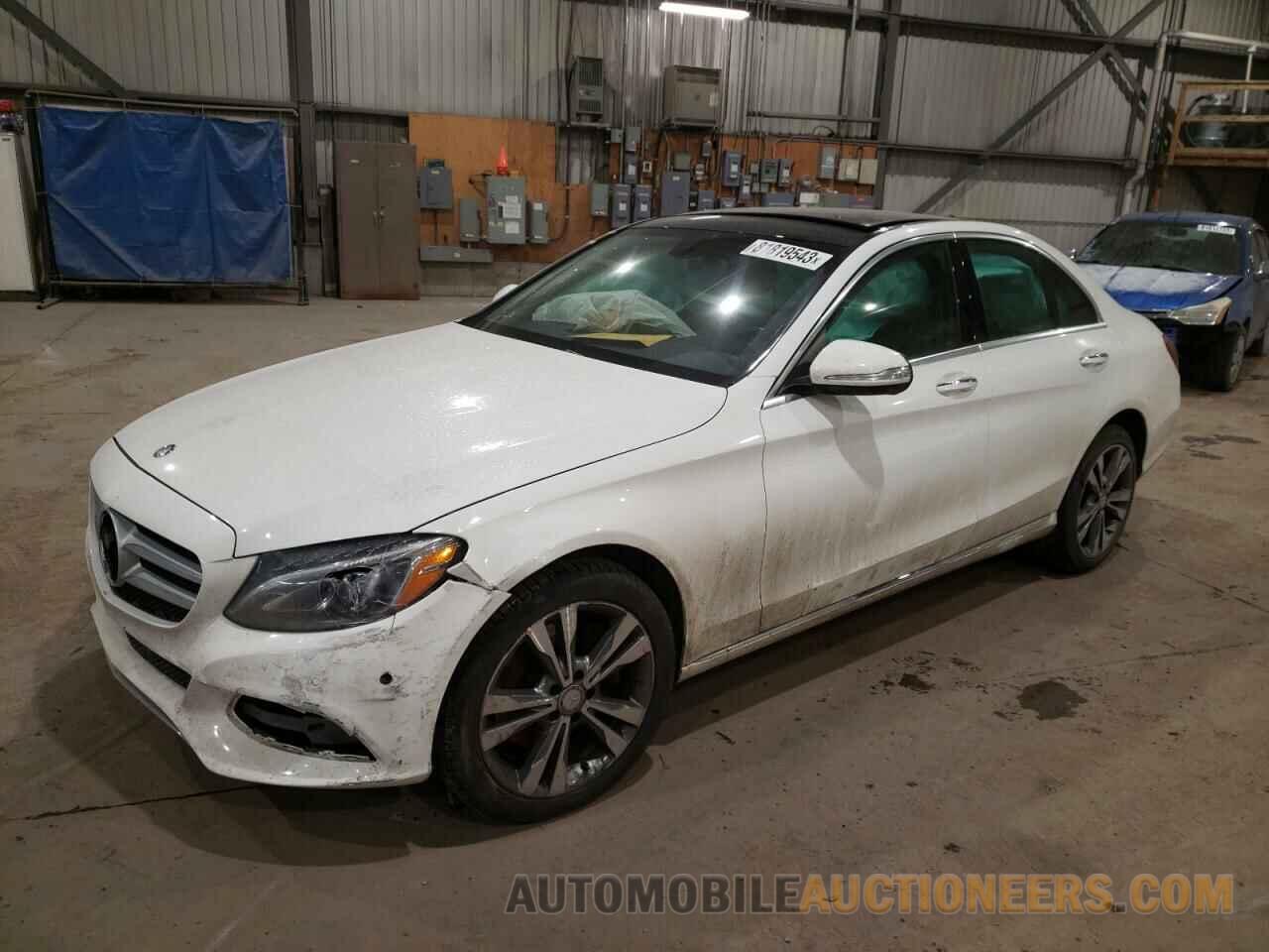 55SWF4KB6FU040882 MERCEDES-BENZ C-CLASS 2015