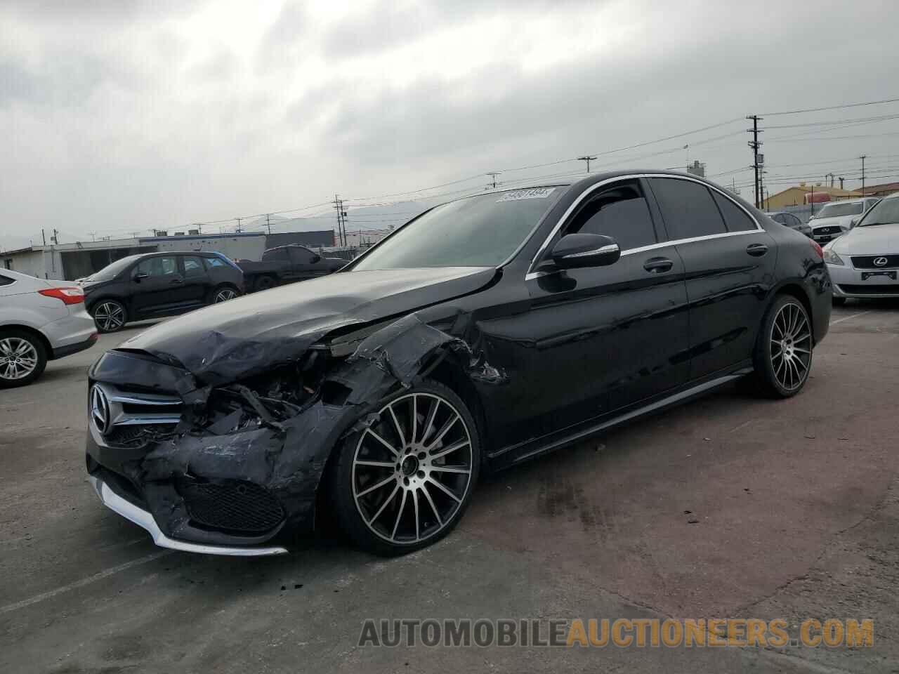 55SWF4KB6FU041529 MERCEDES-BENZ C-CLASS 2015