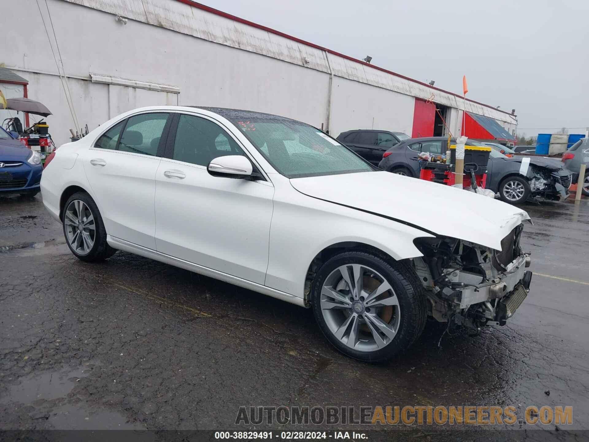 55SWF4KB6FU047881 MERCEDES-BENZ C 300 2015