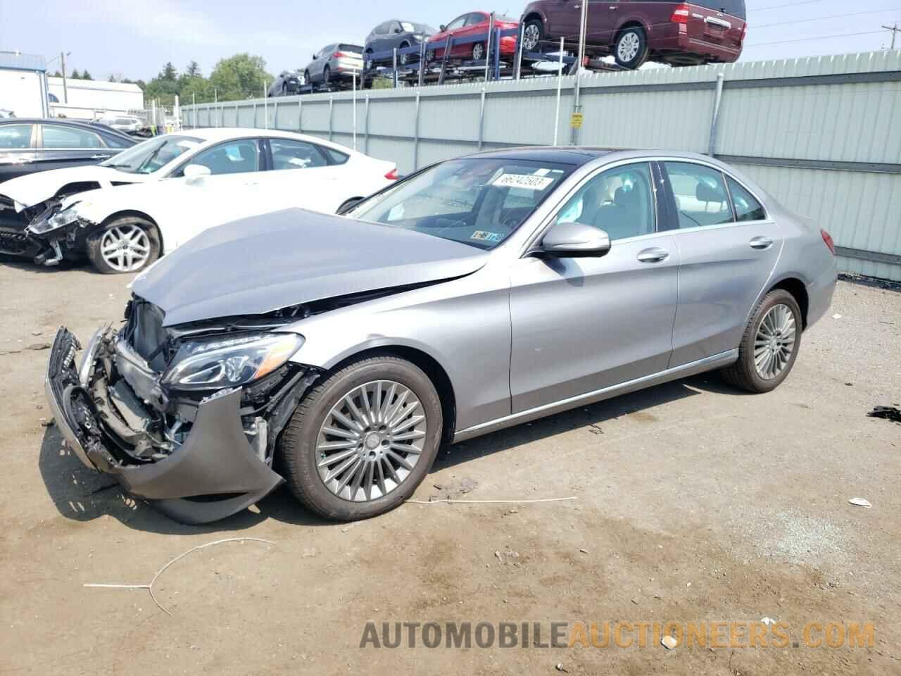 55SWF4KB6FU049615 MERCEDES-BENZ C-CLASS 2015