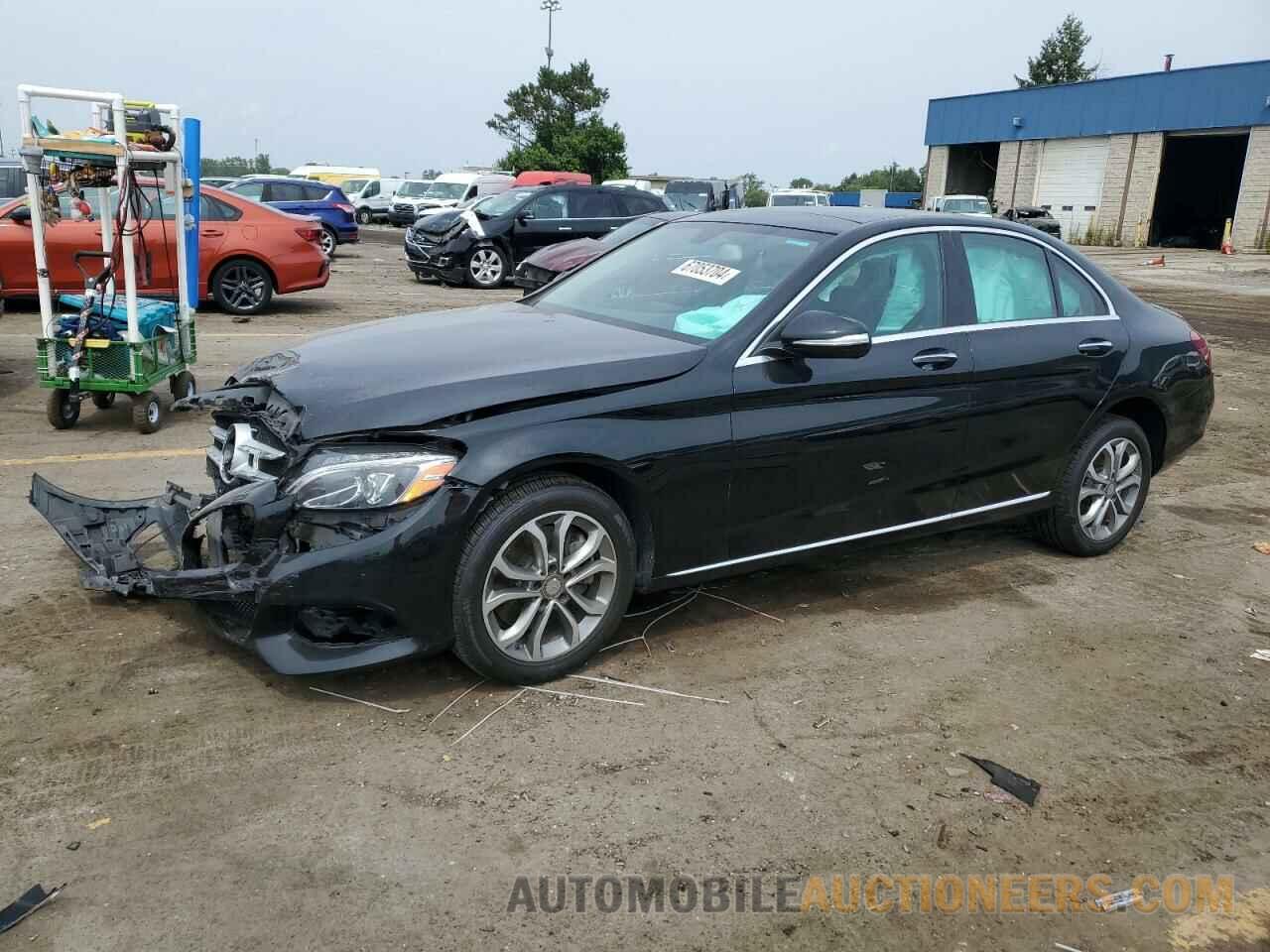 55SWF4KB6FU050246 MERCEDES-BENZ C-CLASS 2015