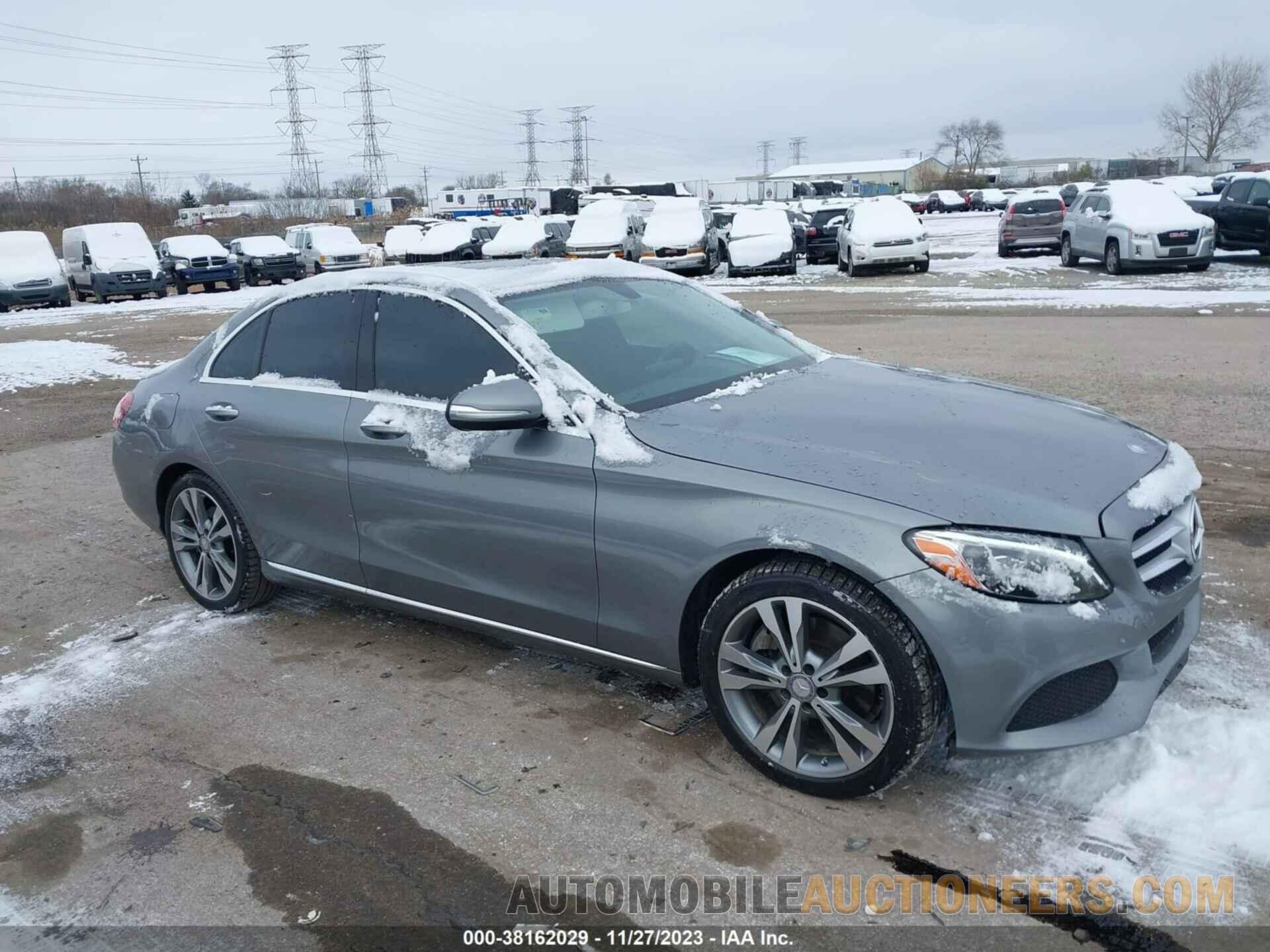 55SWF4KB6FU057763 MERCEDES-BENZ C 2015