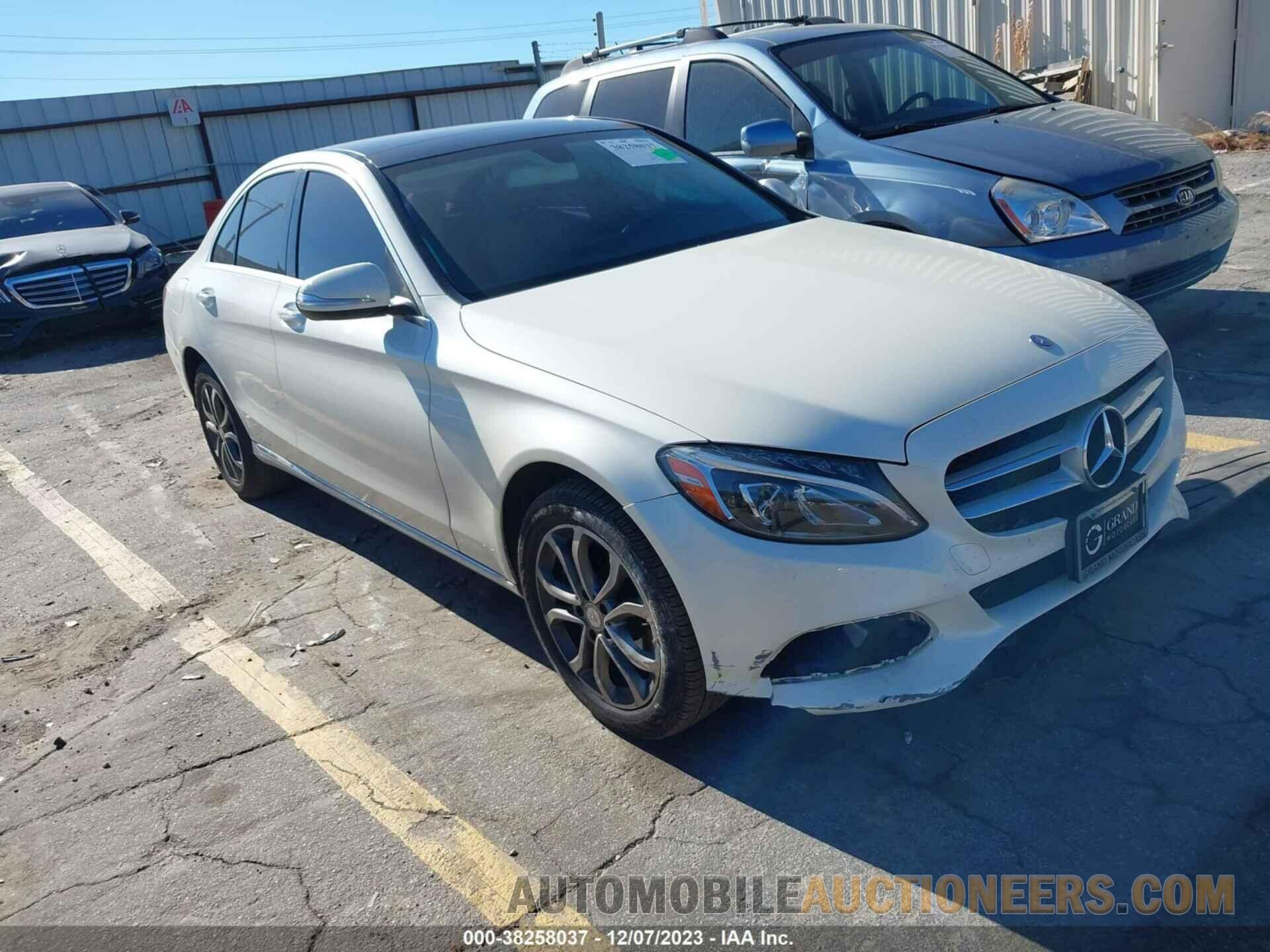 55SWF4KB6FU058217 MERCEDES-BENZ C 2015