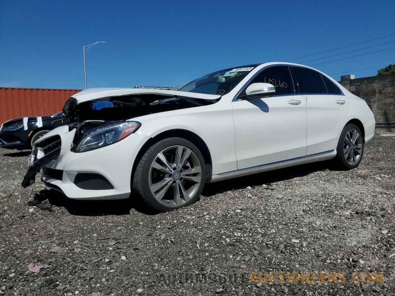 55SWF4KB6FU058329 MERCEDES-BENZ C-CLASS 2015