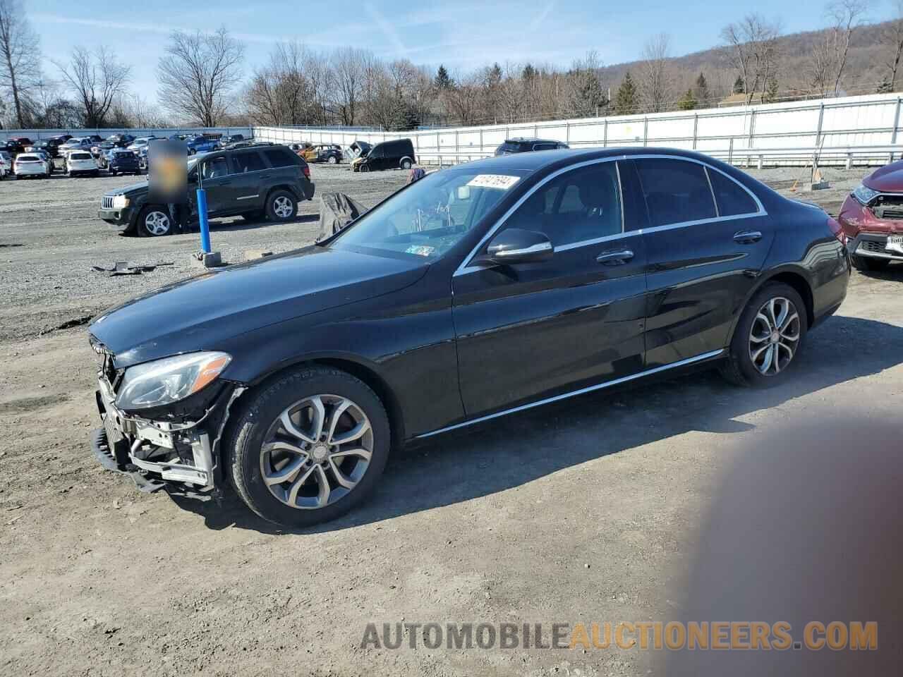 55SWF4KB6FU058931 MERCEDES-BENZ C-CLASS 2015