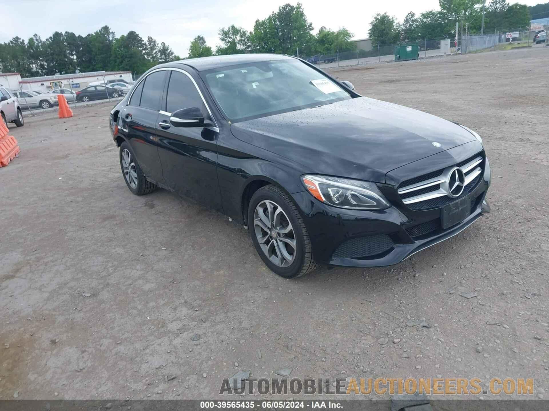 55SWF4KB6FU061487 MERCEDES-BENZ C 300 2015