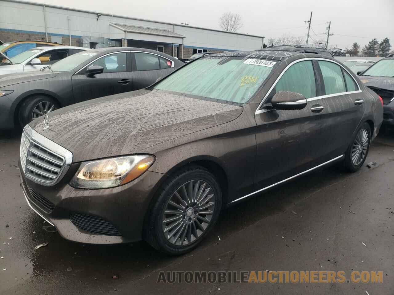 55SWF4KB6FU061814 MERCEDES-BENZ C-CLASS 2015