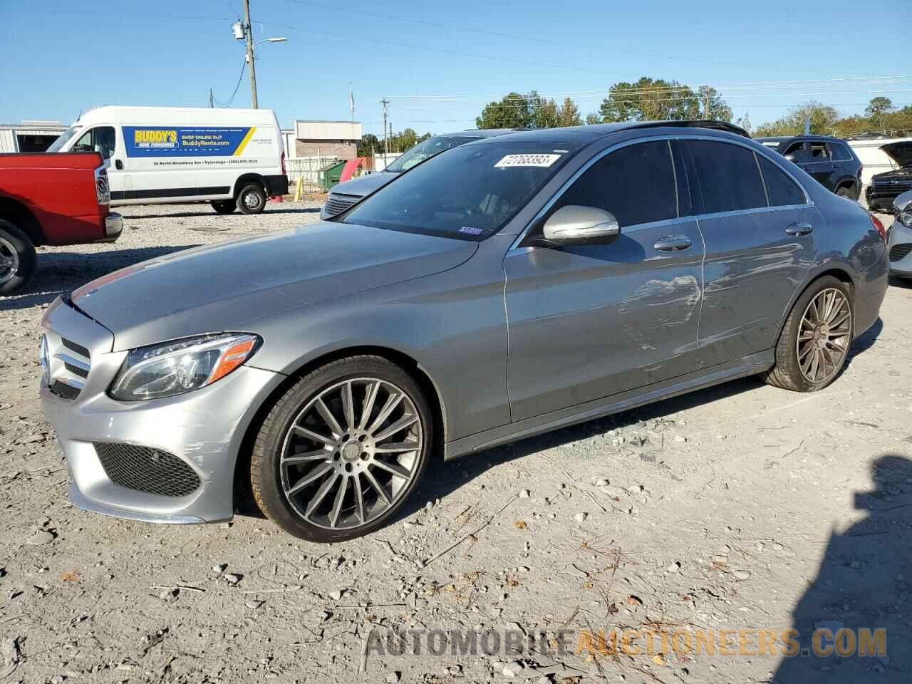 55SWF4KB6FU062557 MERCEDES-BENZ C-CLASS 2015