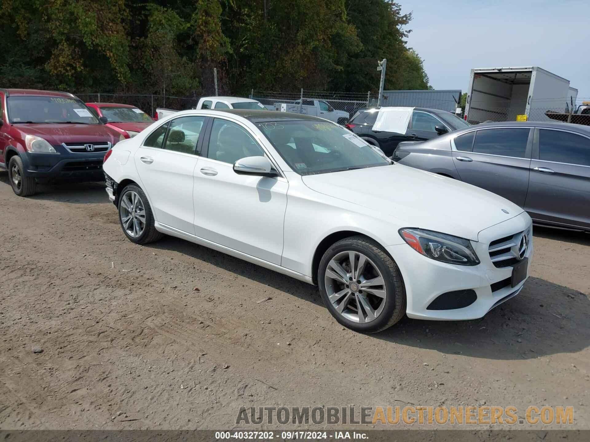 55SWF4KB6FU063899 MERCEDES-BENZ C 300 2015