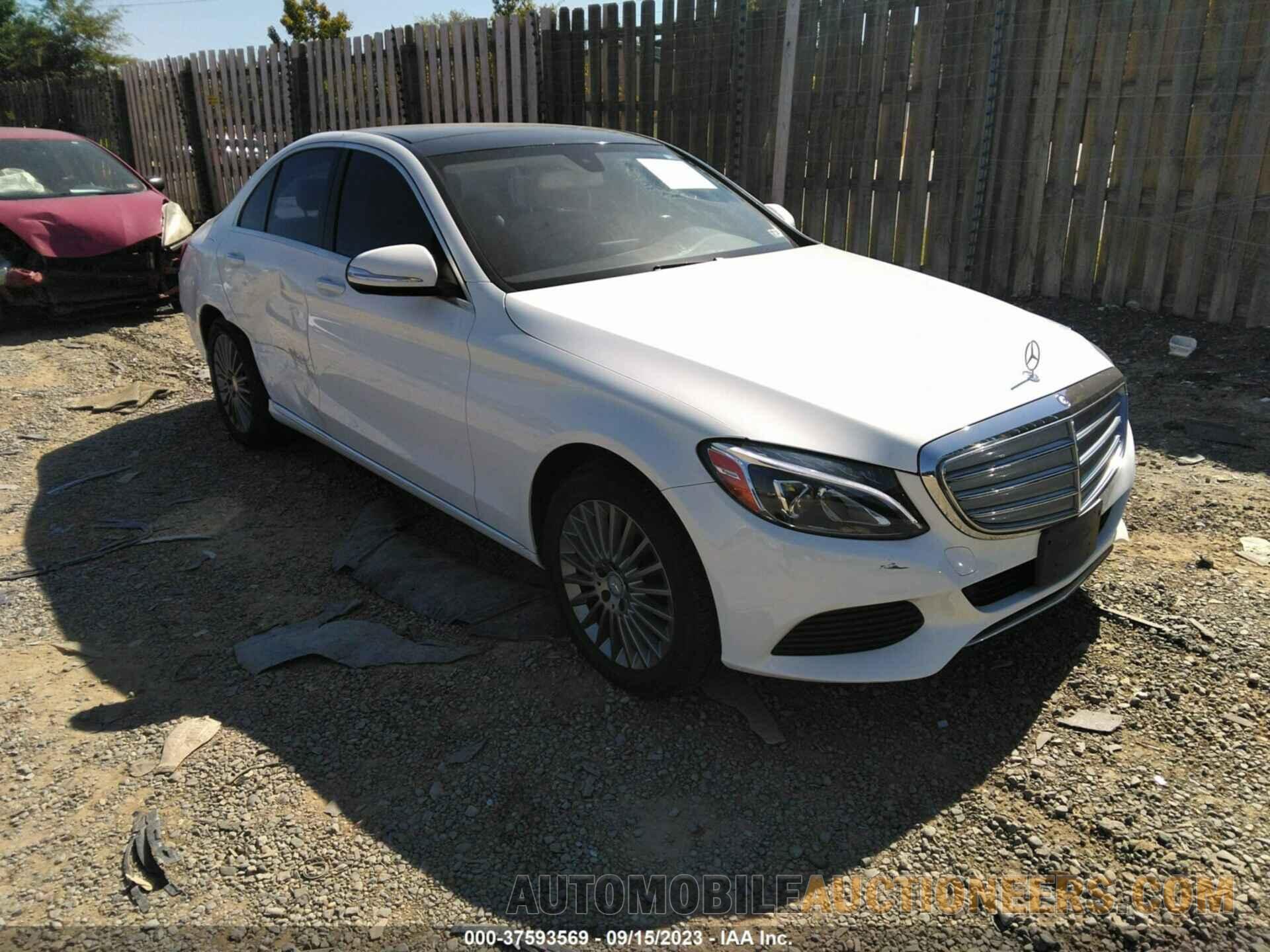 55SWF4KB6FU066267 MERCEDES-BENZ C-CLASS 2015