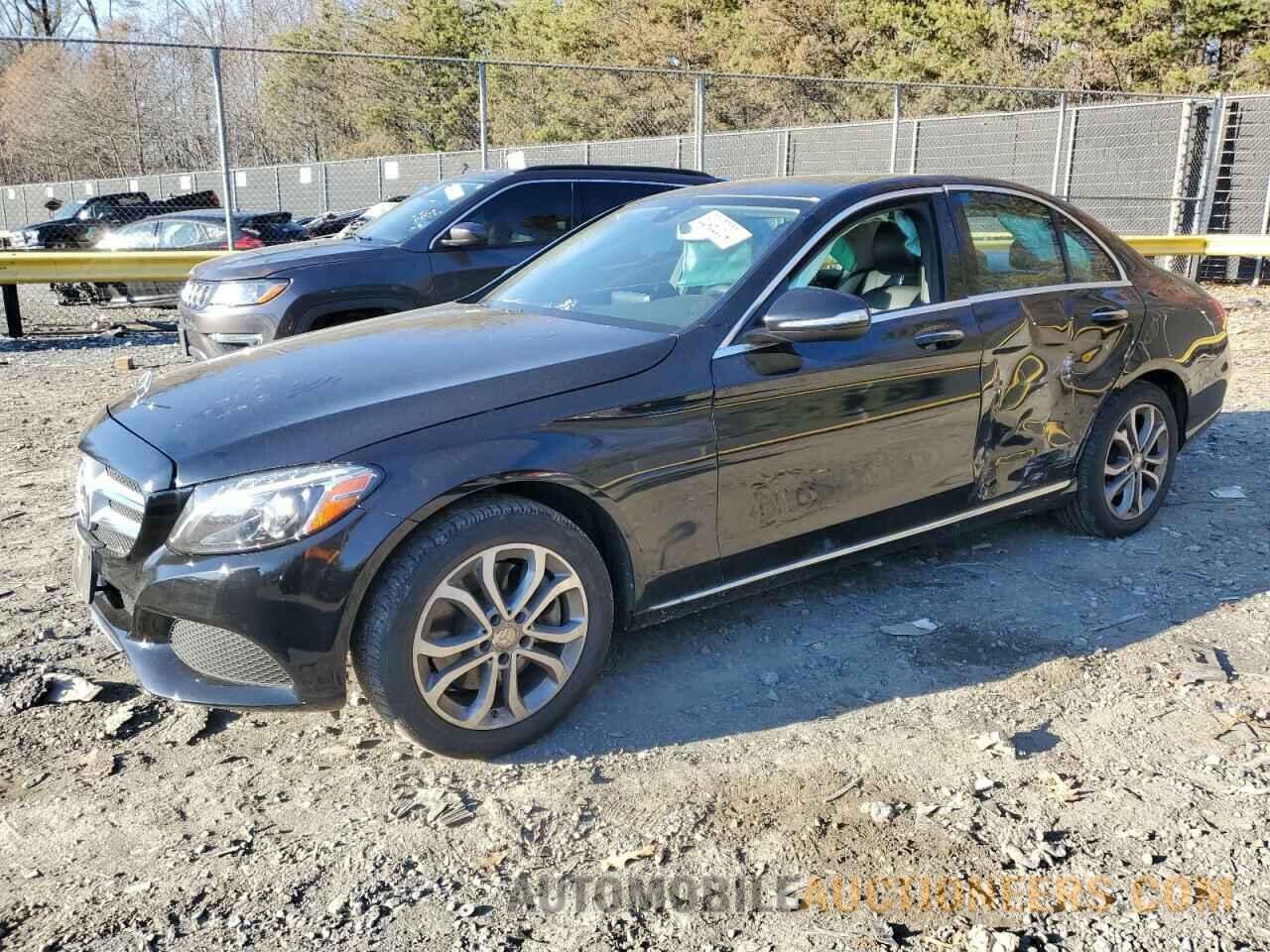 55SWF4KB6FU067693 MERCEDES-BENZ C-CLASS 2015