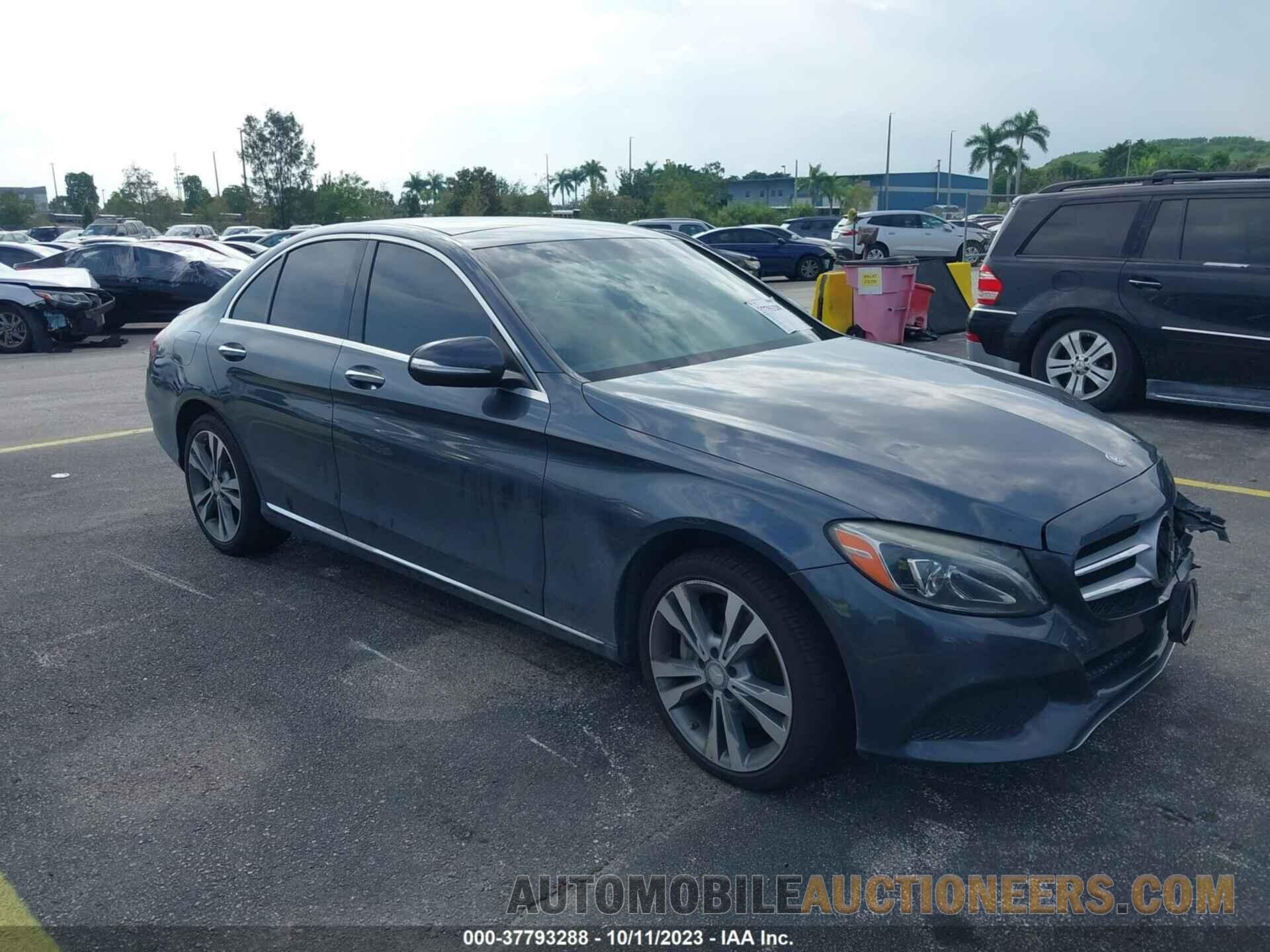 55SWF4KB6FU067760 MERCEDES-BENZ C-CLASS 2015