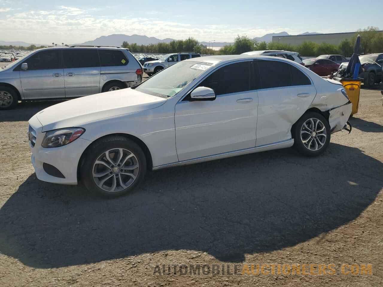 55SWF4KB6FU072957 MERCEDES-BENZ C-CLASS 2015