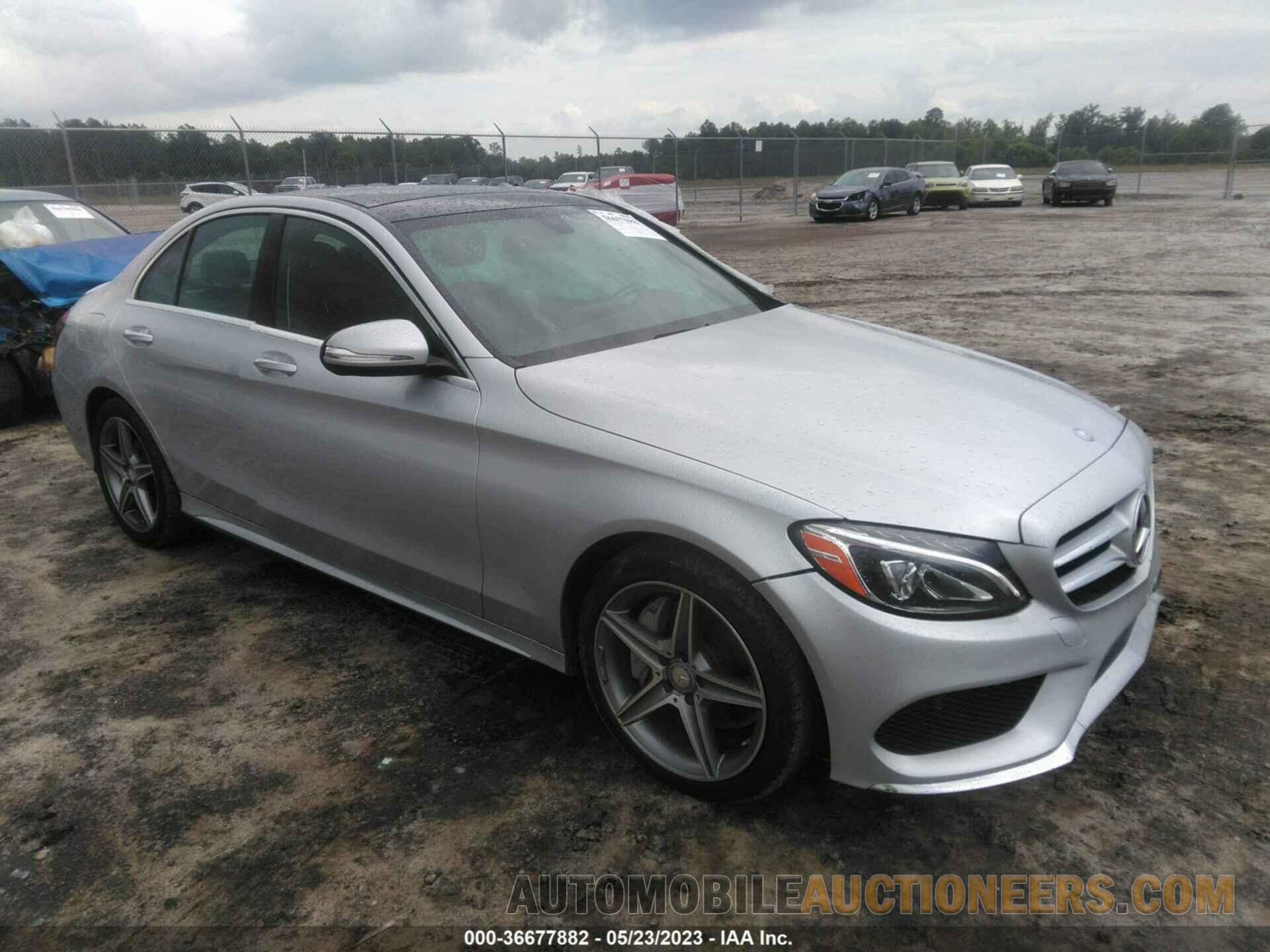 55SWF4KB6FU073039 MERCEDES-BENZ C-CLASS 2015