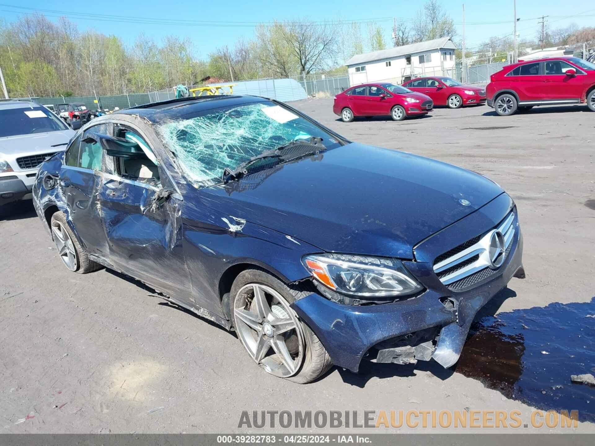 55SWF4KB6FU076619 MERCEDES-BENZ C 300 2015